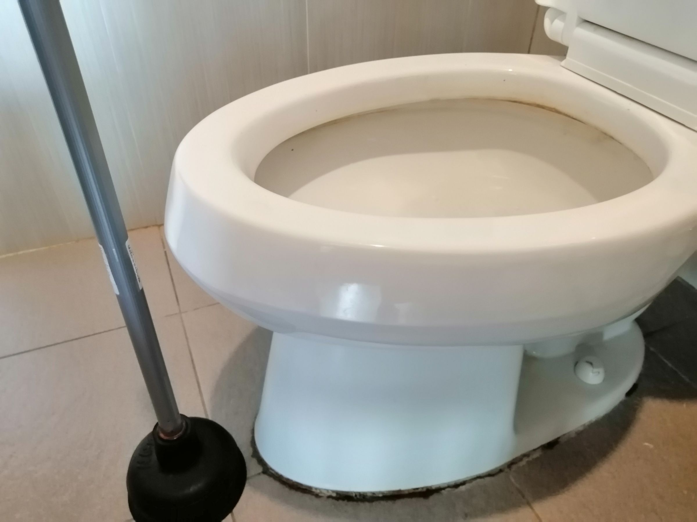 一名女網友因屎太粗導致馬桶堵塞,沒想到男友竟直接徒手幫她通馬桶。(示意圖,photoAC)