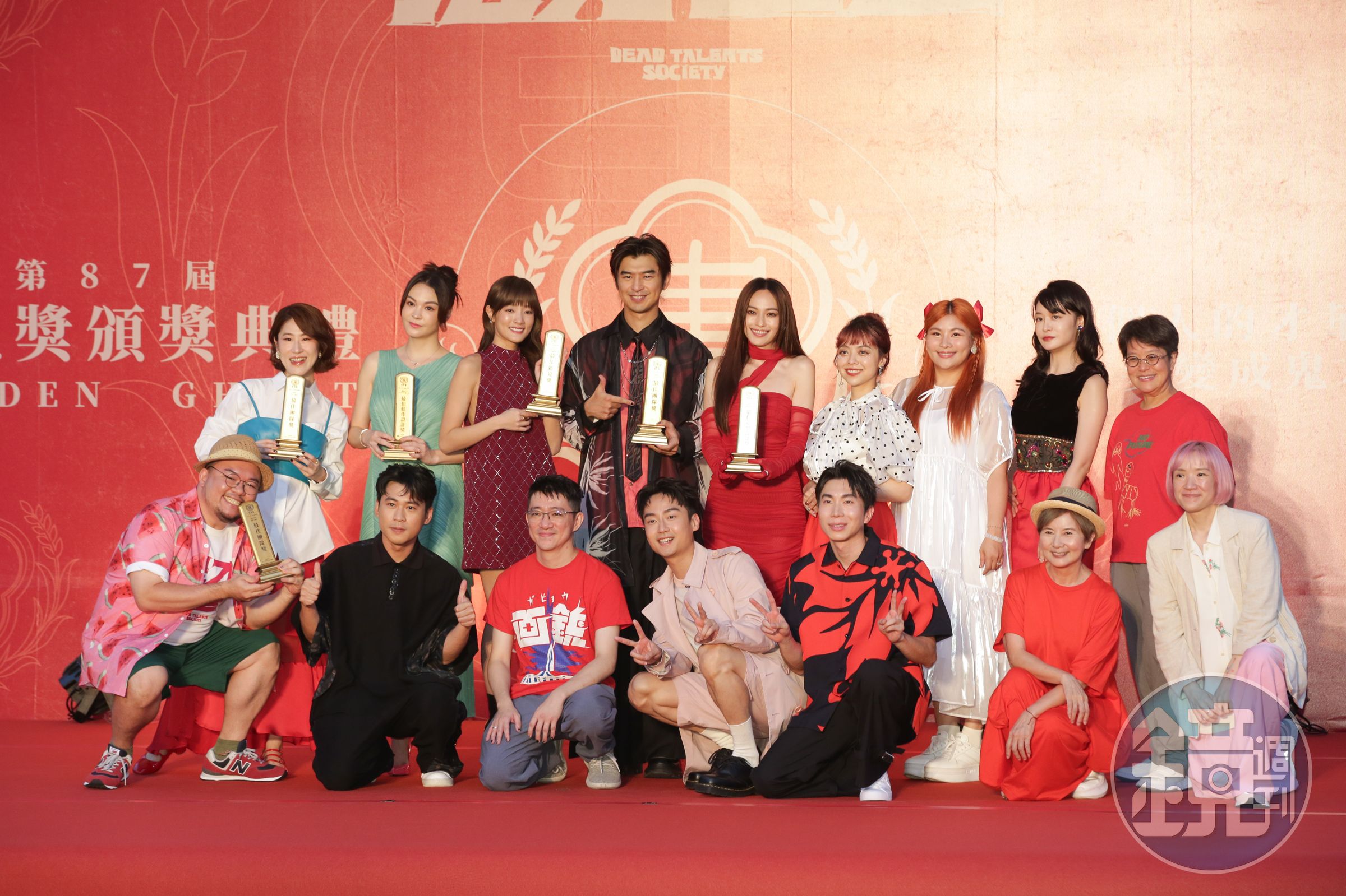 《鬼才之道》舉辦首映會，來了十多位演員及幕後主創人員。