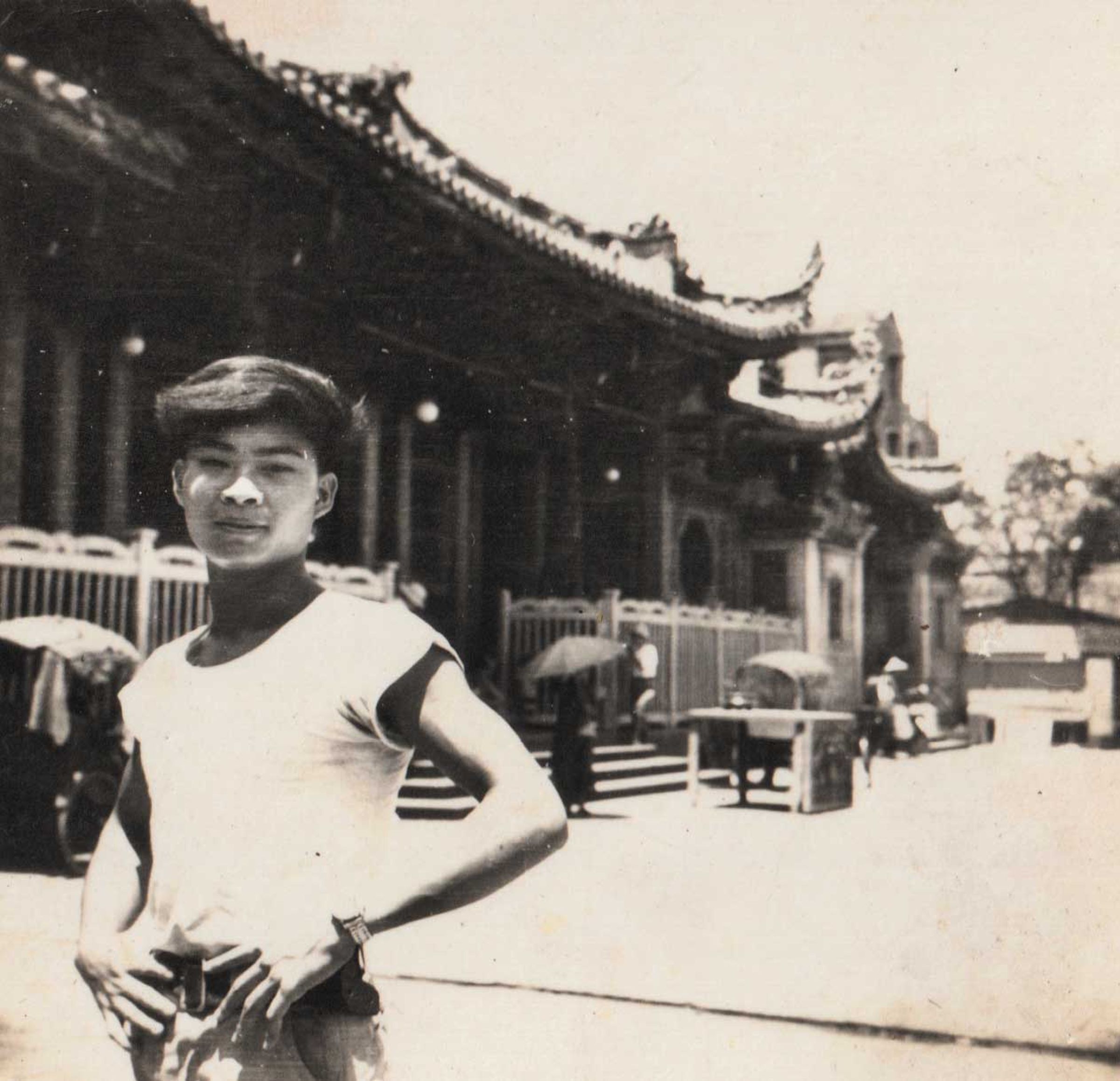 第二代陳清水在1967年接班，見證兩喜號的盛衰。（兩喜號提供）