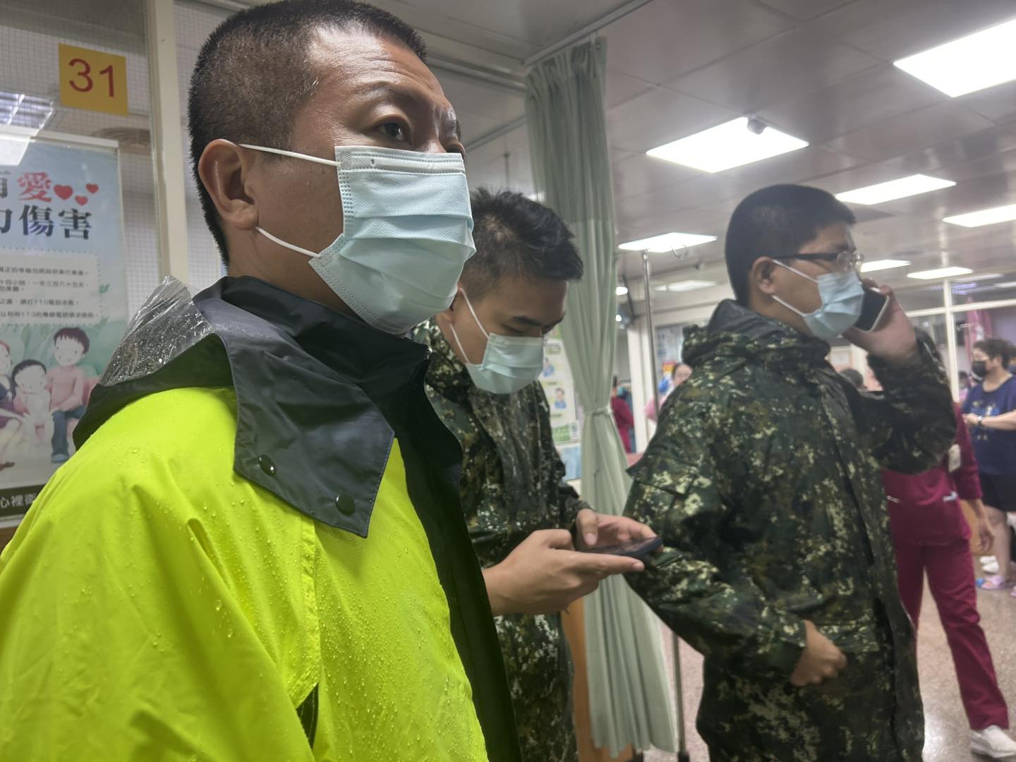 國軍投入救援。（翻攝黃禎祥臉書）