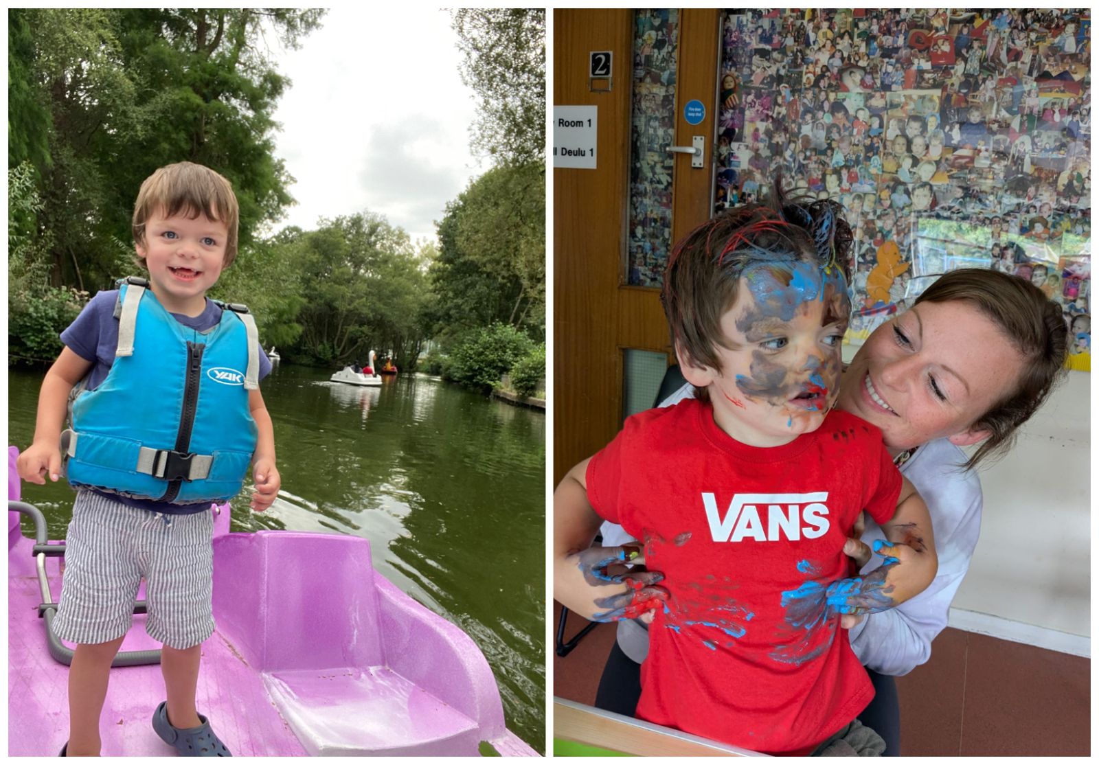 4歲的泰特罹患罕見的桑菲利波症候群，俗稱「孩童失智症」。（翻攝gofundme.com）