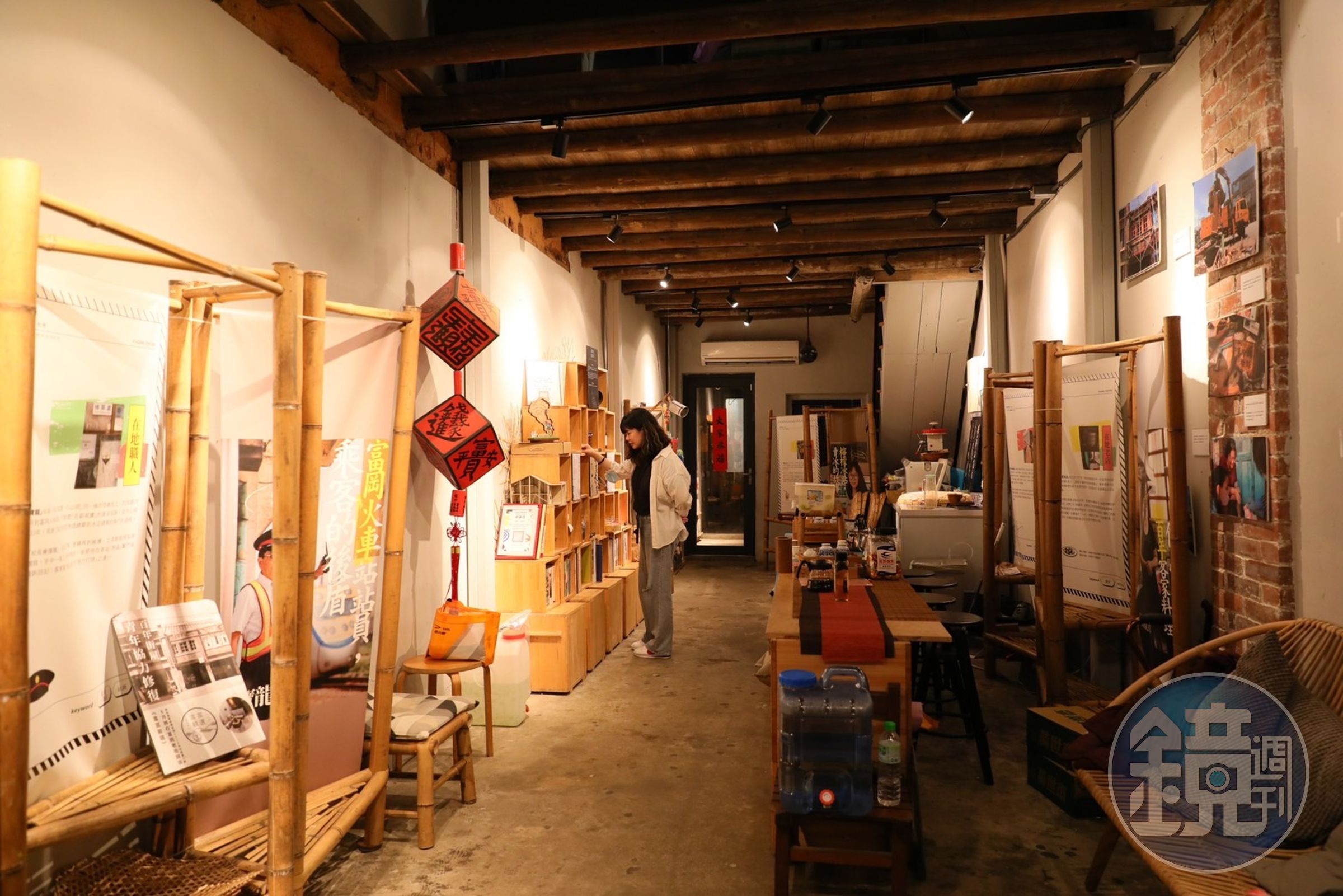 富富·小山岡創生基地運用重整後的老屋，儘可能的將在地文化、選物，以及職人、故事都存放其中。