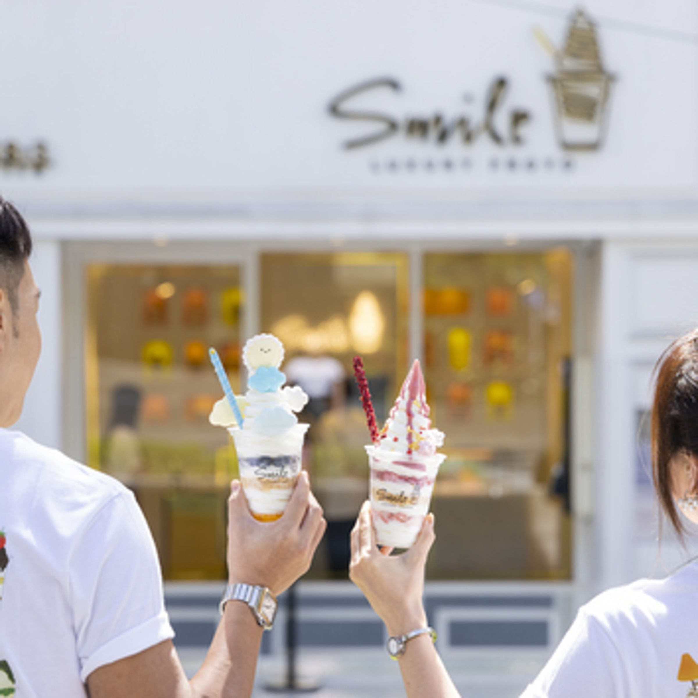 夏日系列冰品好拍又好吃。(Smile Froyo提供)