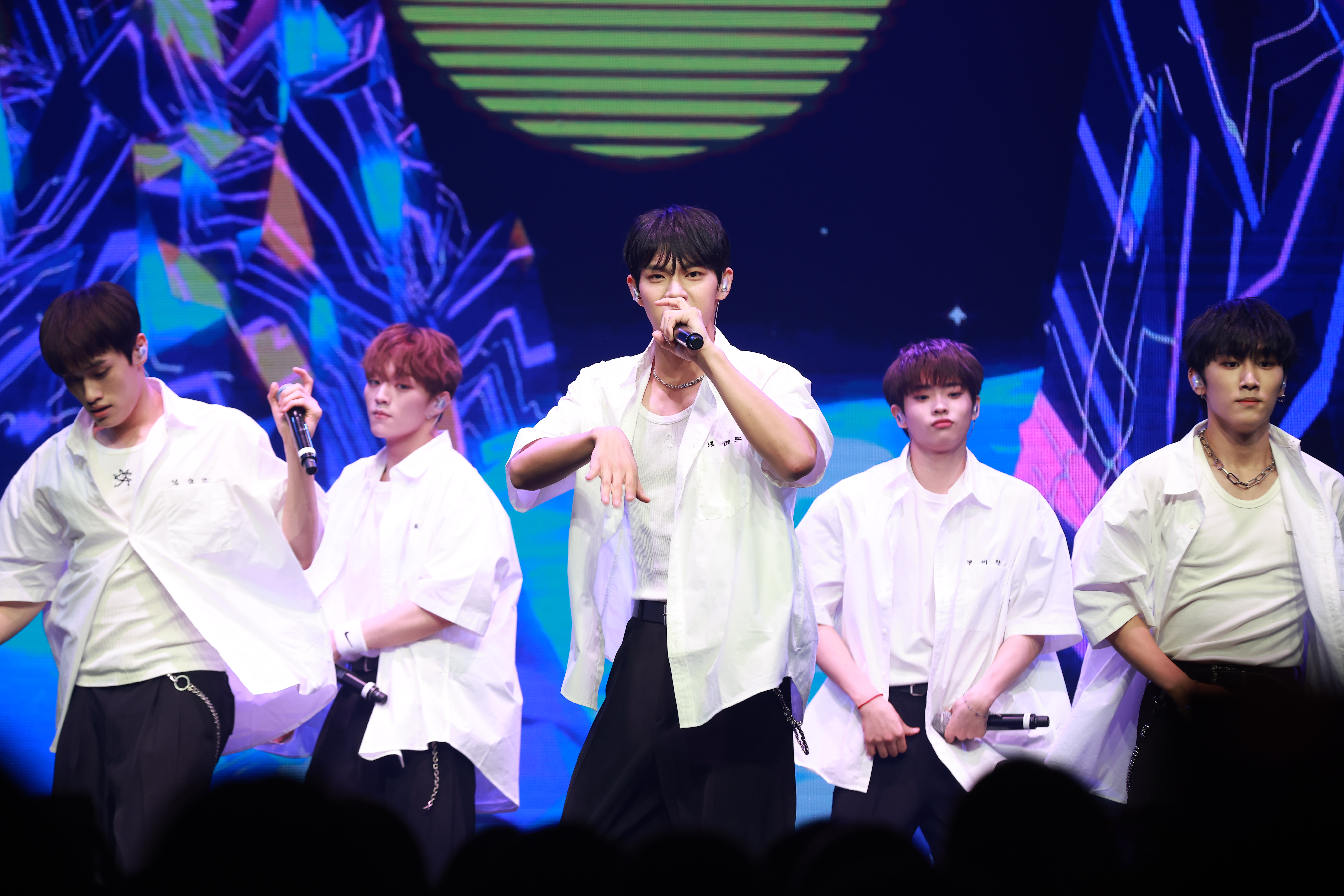 韓國男團TIOT首次在台灣舉辦粉絲演唱會。（ON INN ASIA 提供）