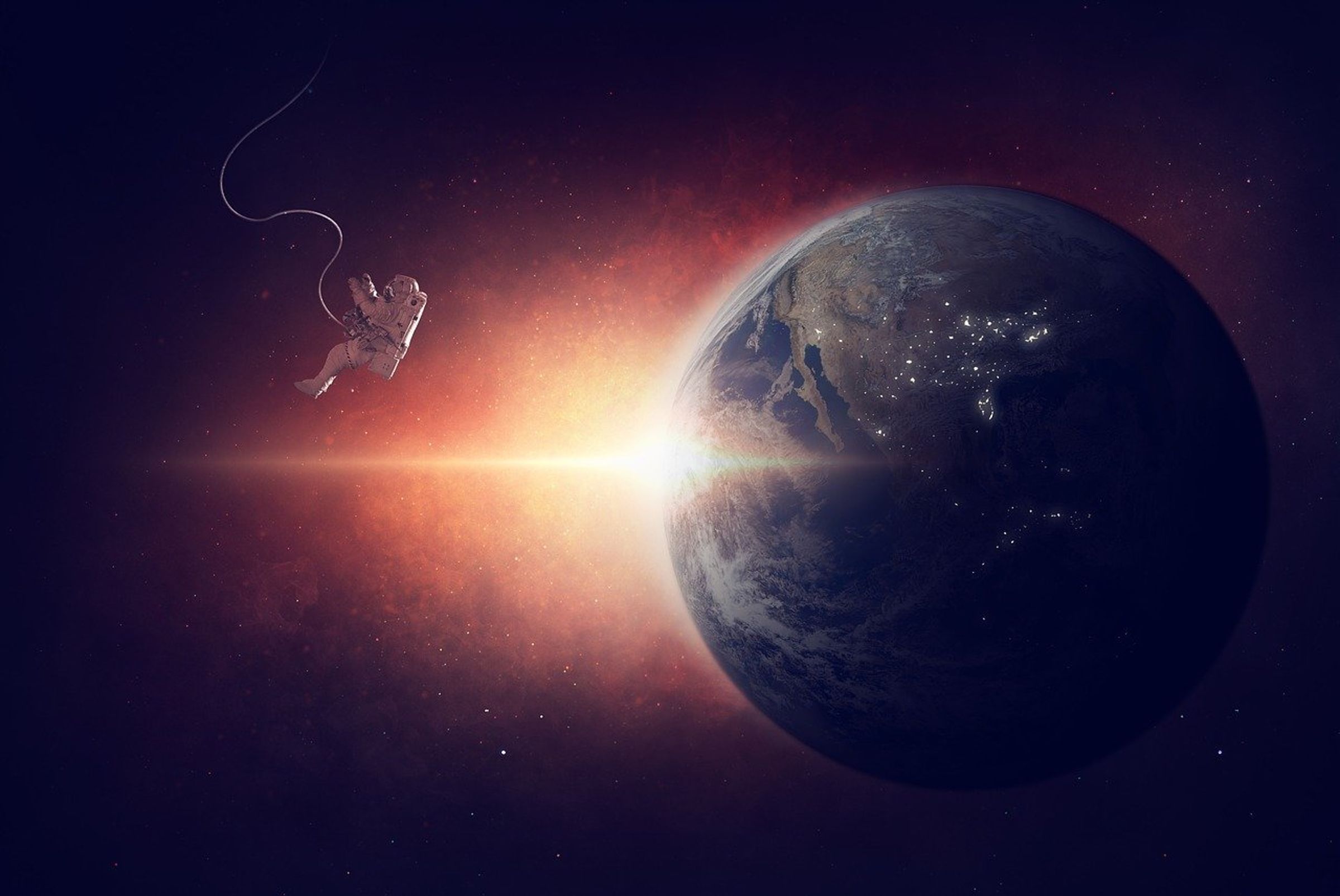 科學研究目前多數透過光譜分析外太空的氣味,不同行星散發各種味道。(示意圖,Pixabay)