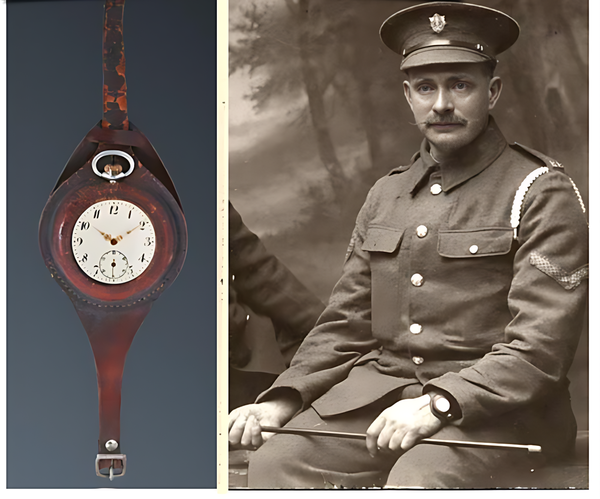 十九世紀末，英軍於布爾戰爭中普遍佩戴改裝自懷錶的「Wristlet watch」，顯示腕戴時計已逐漸成為實際需求。