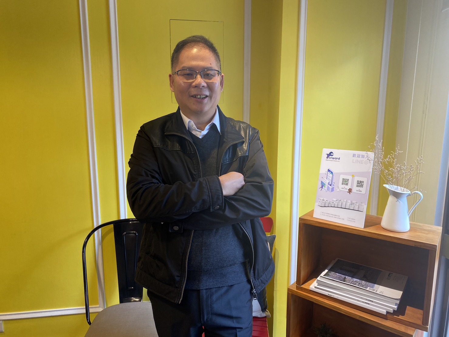 鋒魁新機在手訂單倍數成長，董事長張育銓看好今年營收雙位數成長。