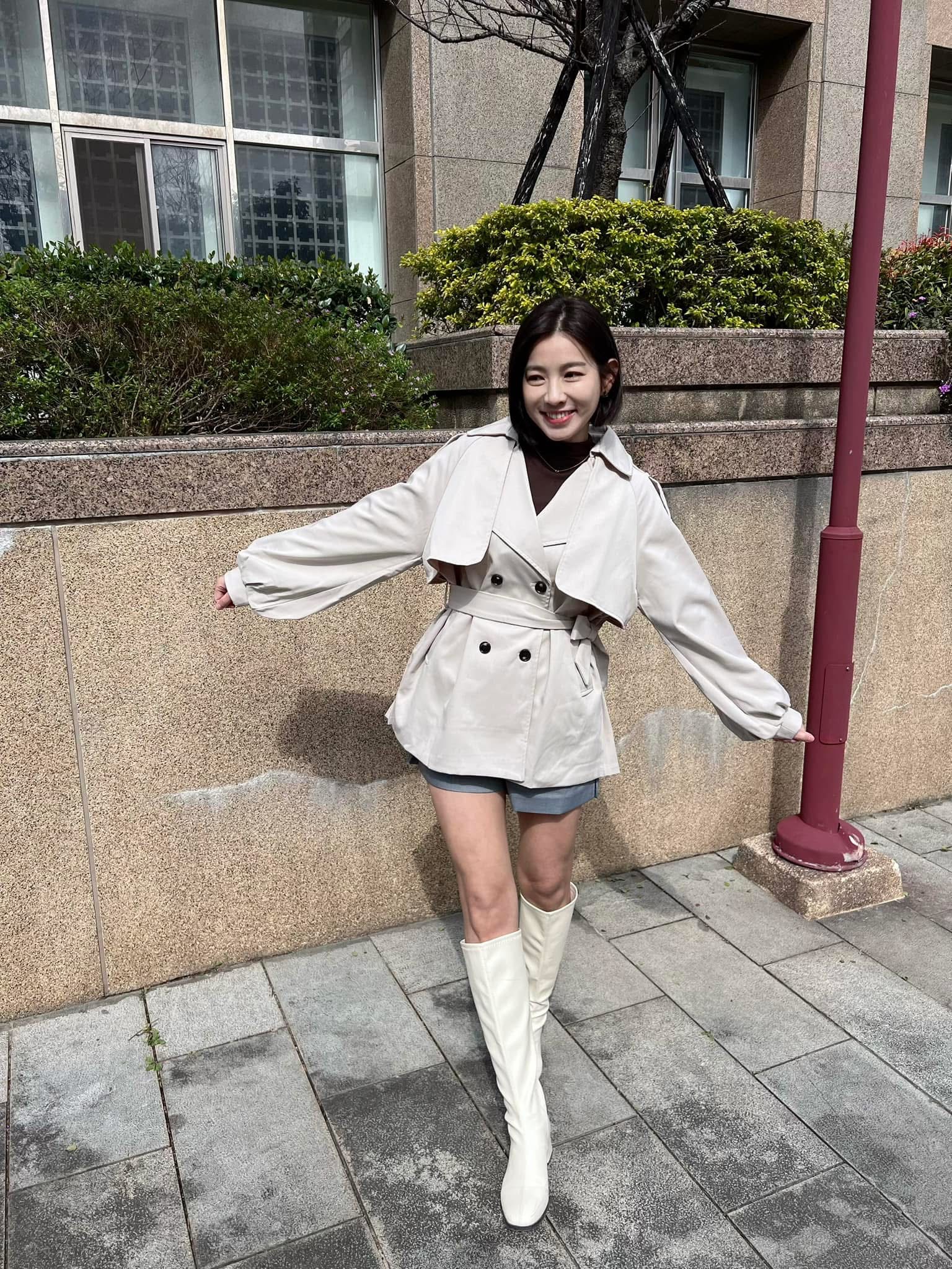 米可白去年獲得金鐘獎最佳女配角。(翻攝自米可白臉書)