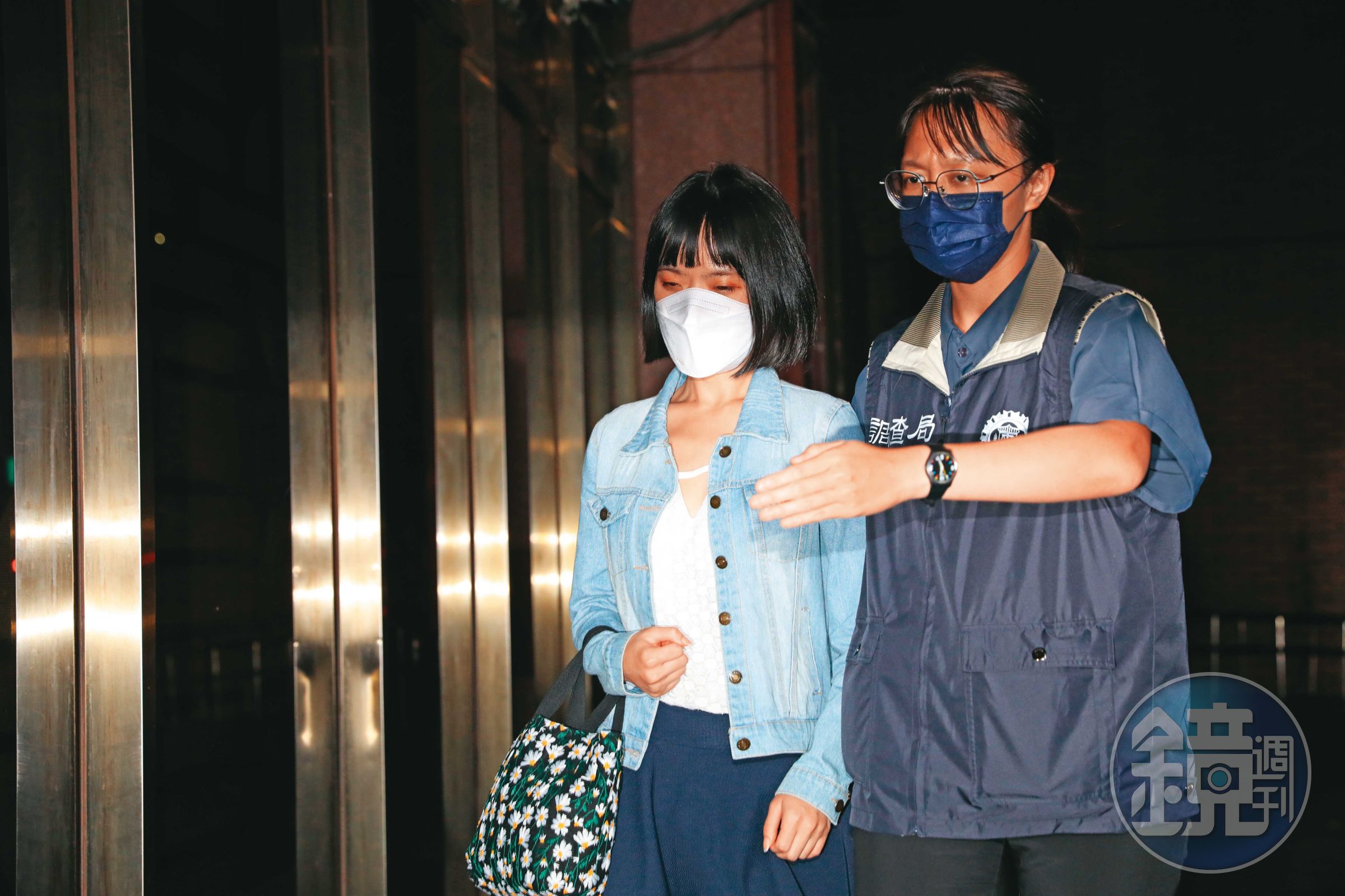 柯營會計何璦廷(圖)涉嫌作假帳,訊後遭檢方以50萬元交保。