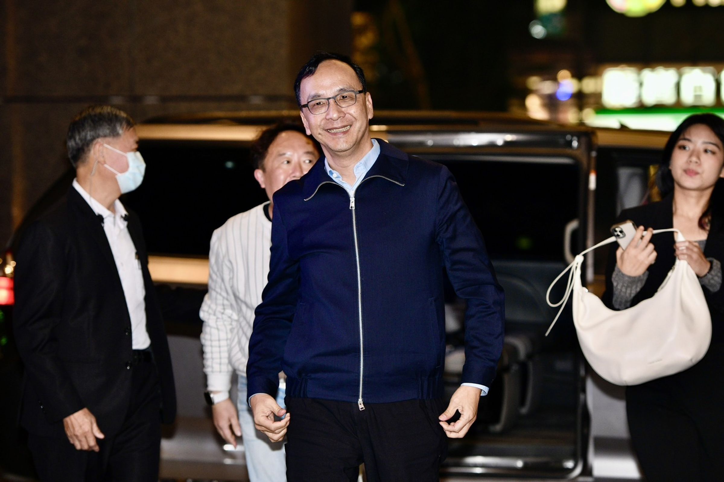 國民黨主席朱立倫今日表示，一些媒體、名嘴無風起浪，製造當事者困擾，「我對韓院長來講，也真的是造成他很大的困擾」。（本刊資料照）