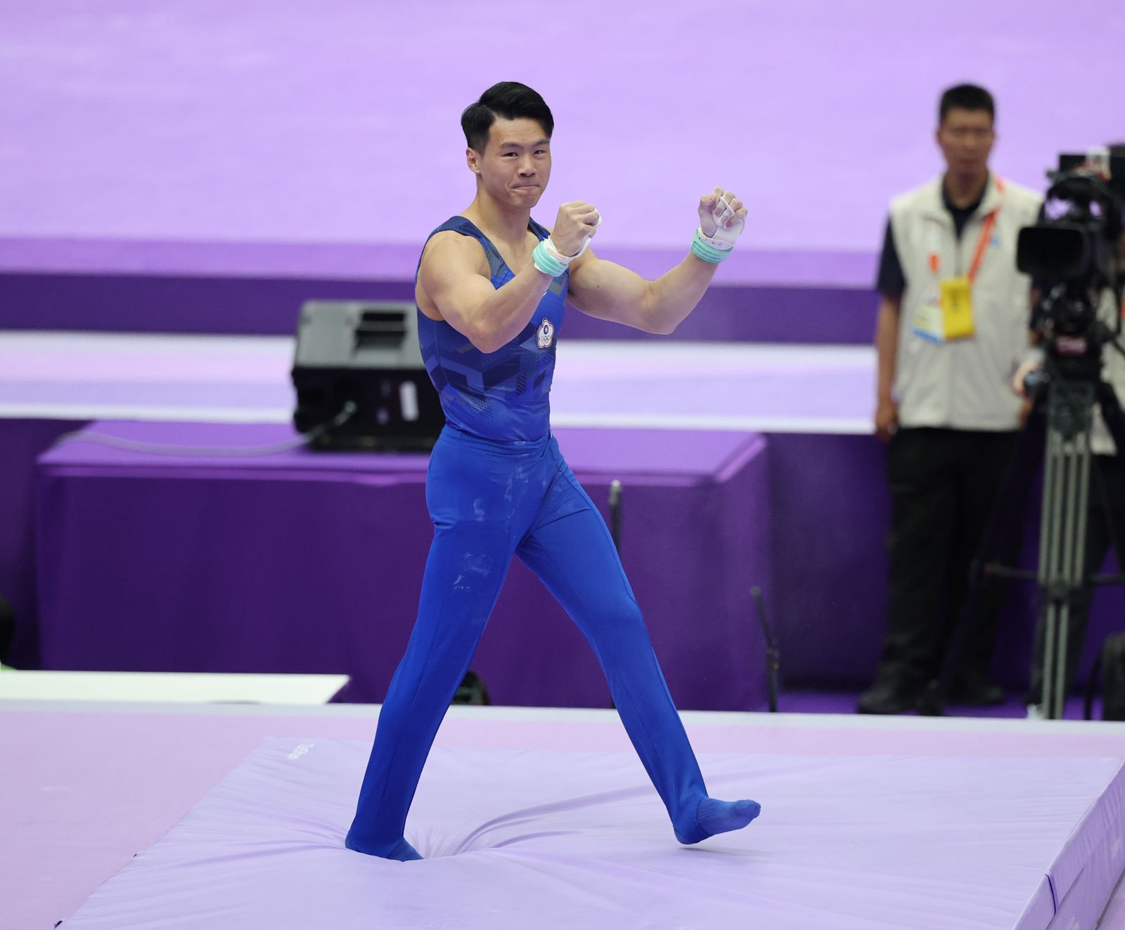 名古屋亞運/招牌貓跳掉槓失誤 唐嘉鴻名列第五錯失獎牌