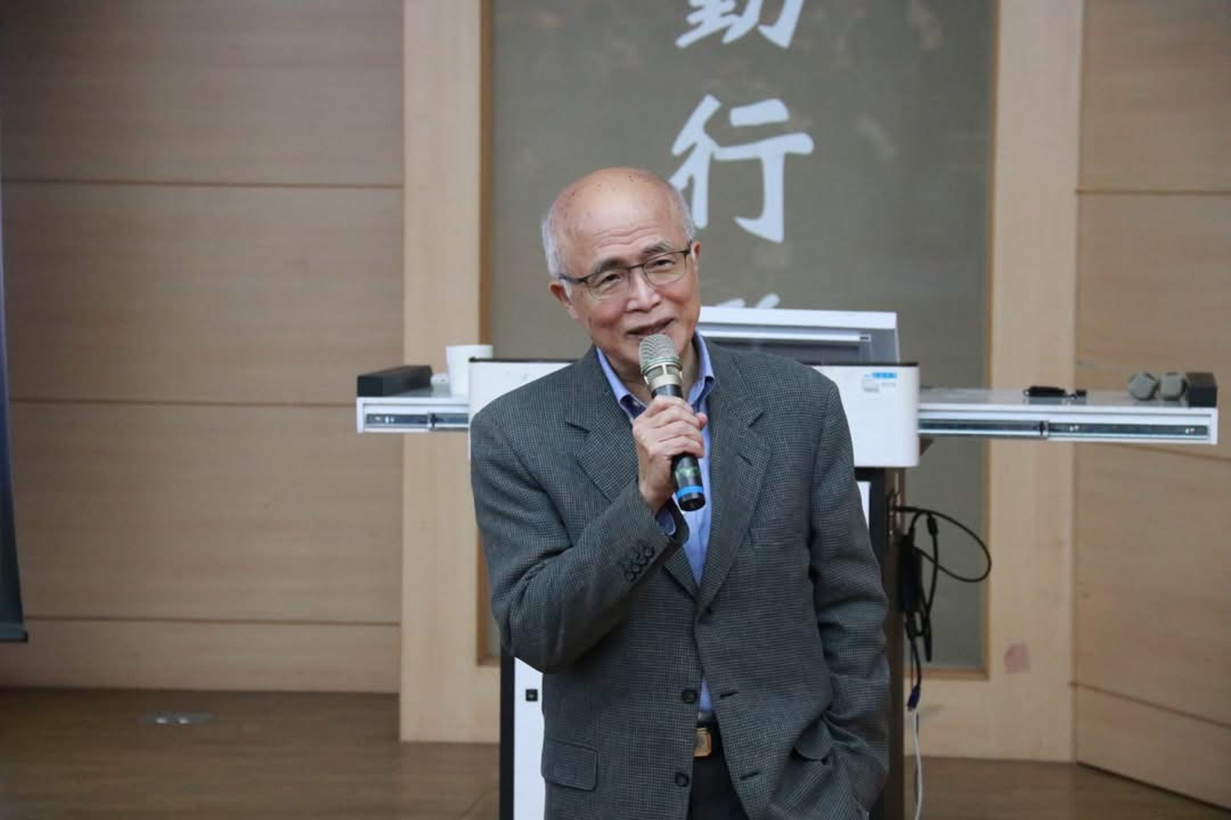 黃安捷(圖)曾向柯文哲表示,要安排柯與管中閔見面。(翻攝自慈濟大學生物醫學科技學院)