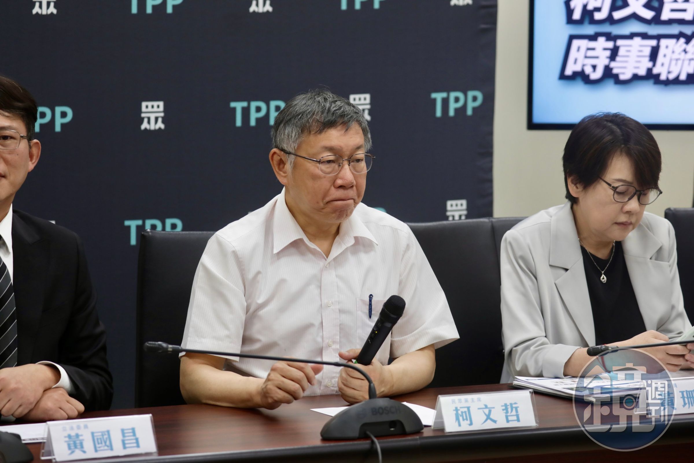 柯文哲抨擊賴清德「背信棄義,毀憲亂政」。
