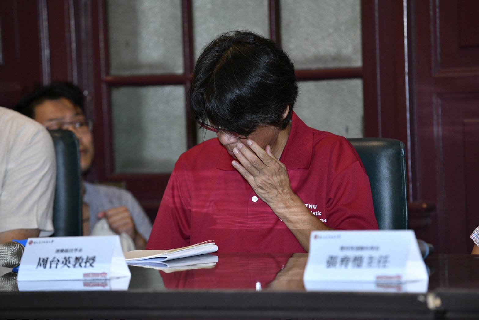 周台英(圖)足球生涯終結!遭足協永久禁足,石明謹直言「是最重處分」。(鏡報李智為攝)