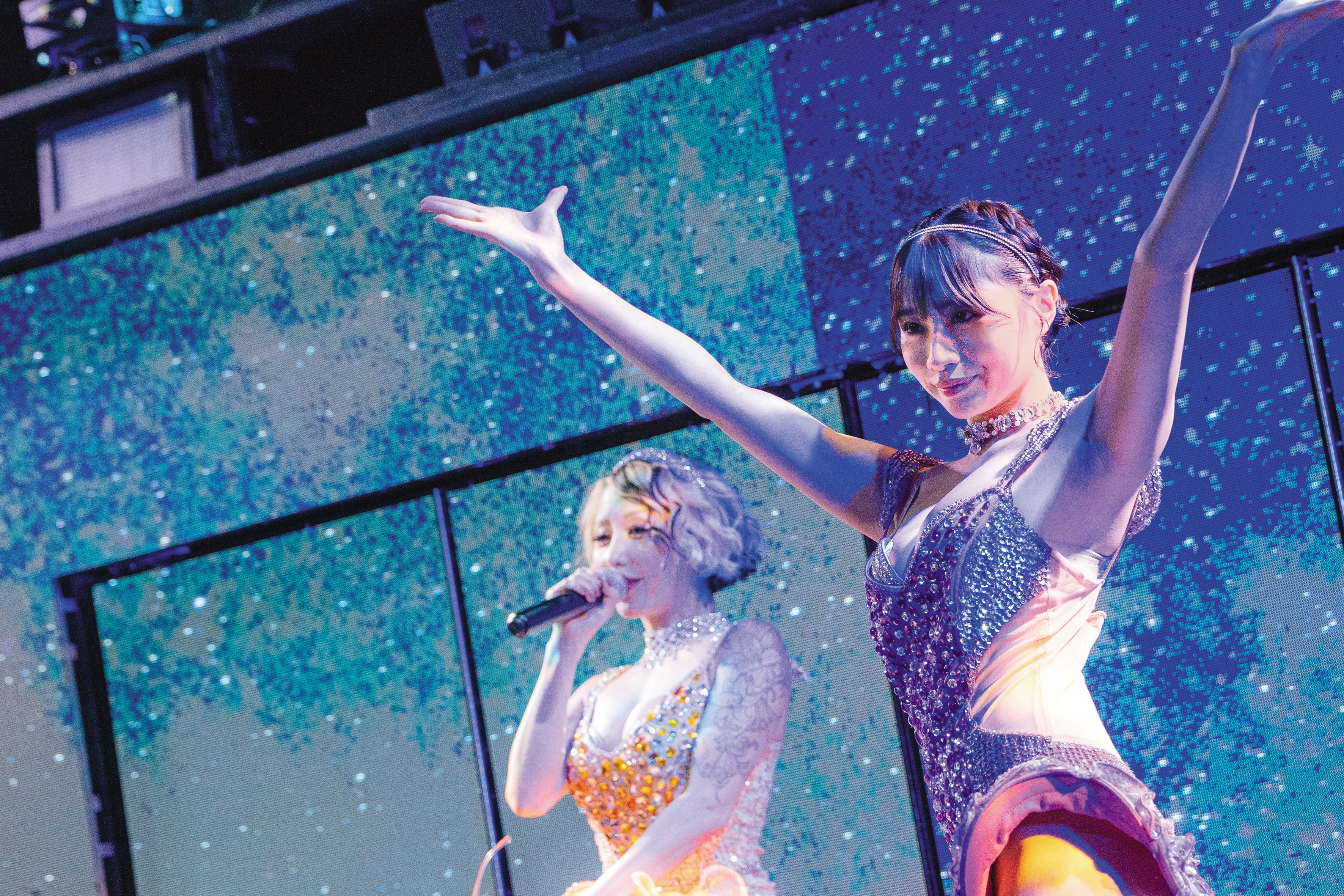 「63 ANGEL」舞孃每場演出都會調整內容，帶給觀眾不同的視覺享受。（新世博國際提供）