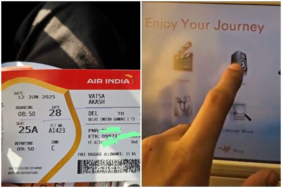 有網友聲稱他曾搭乘同架客機，當時機艙內發生電力問題，「一切東西都故障了」。（翻攝自X）