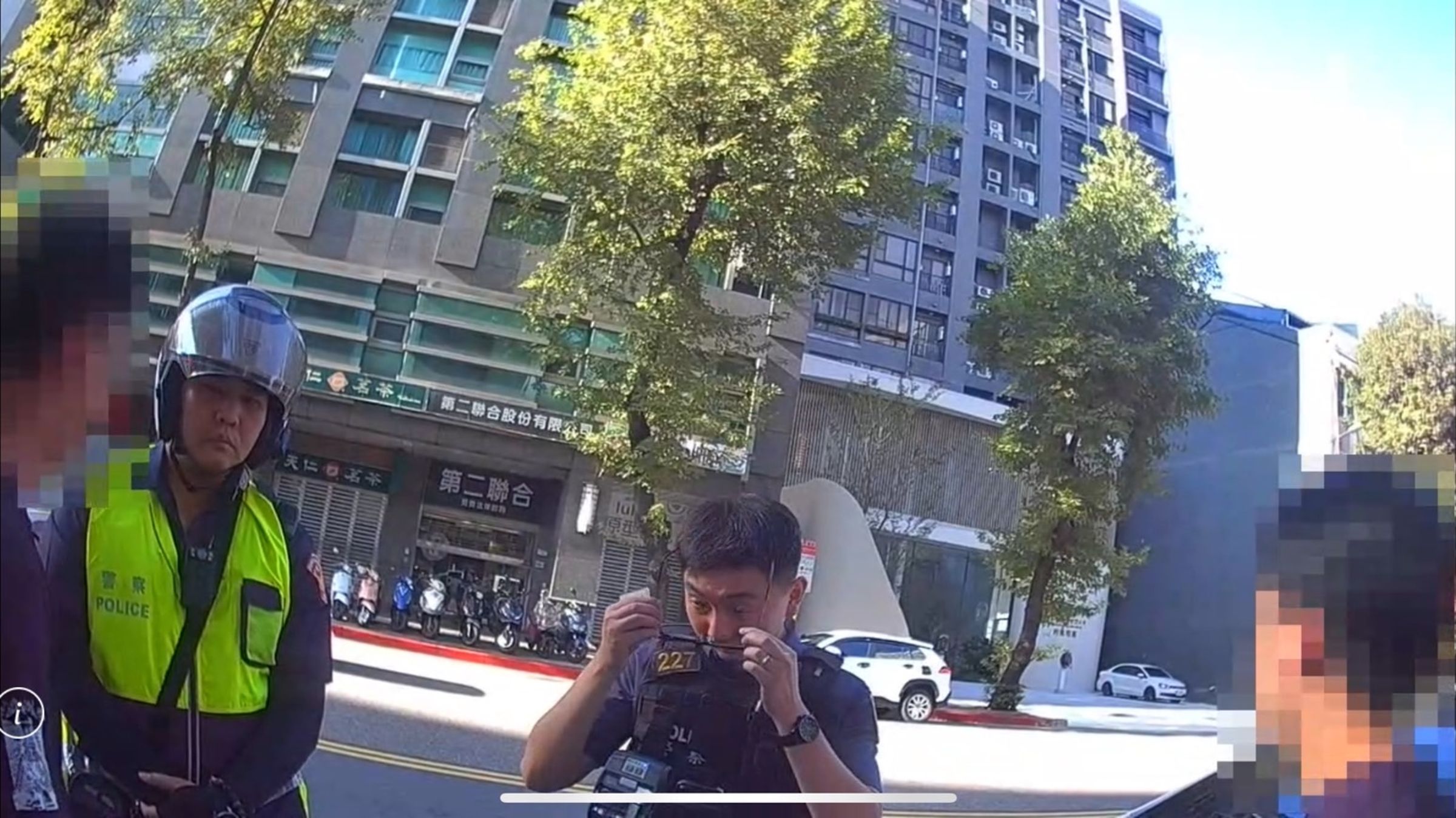 王男告訴警方已叫代駕,怕車輛被拖吊才會先移車,但王酒測值超標仍被送辦。(翻攝畫面)