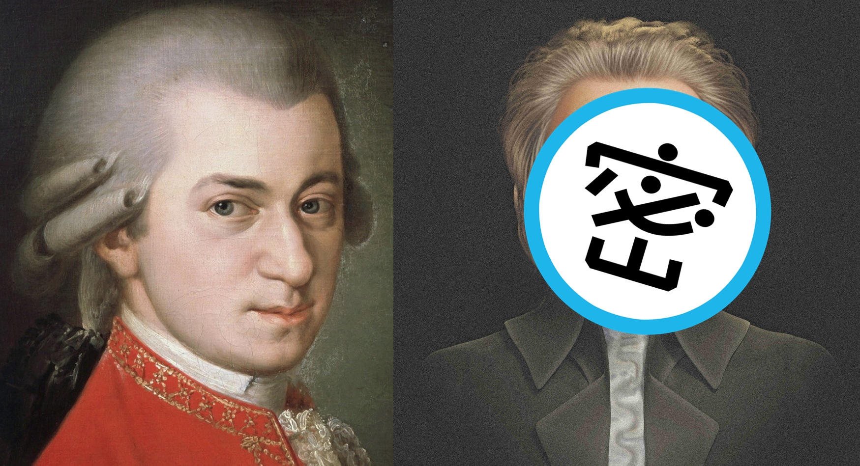 莫札特真實長相一直都是世紀謎團，近期有科學家利用頭骨重建技術虛擬重建還原。（翻攝X@Arteymas_、@dailystar）