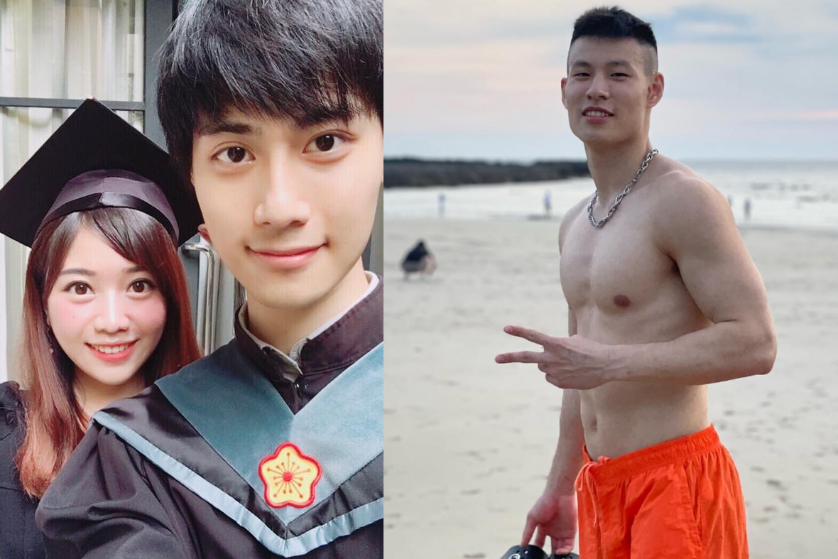 蔡尚樺與前男友易鼐恩（左）分手後，傳跟球星新歡林秉聖（右）曖昧，前後消息爆出的時間點頗近。（翻攝網路）