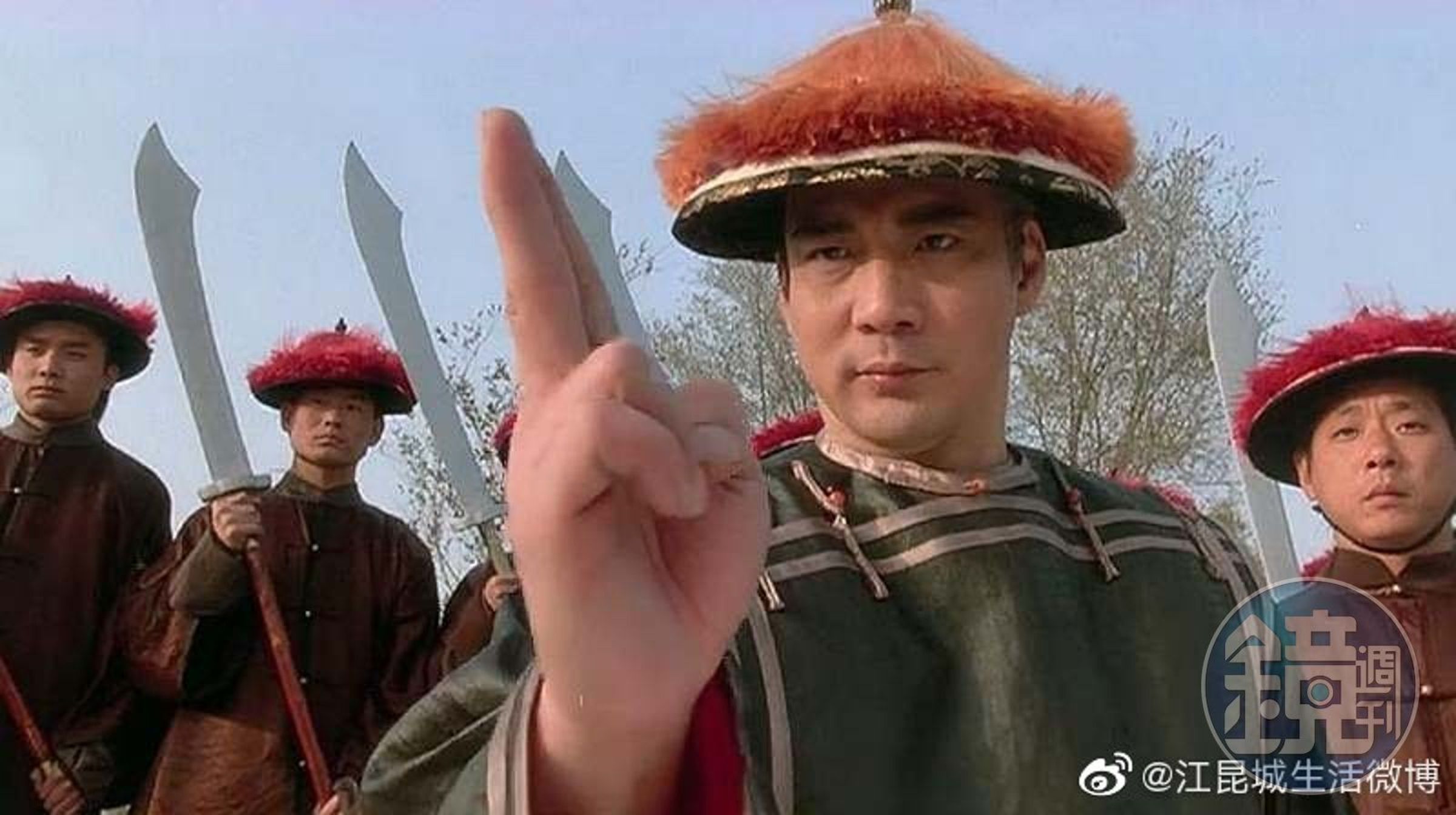 徐少強中年後常演反派,《武狀元蘇乞兒》中的「趙無極」就是代表作之一。(微博圖片)