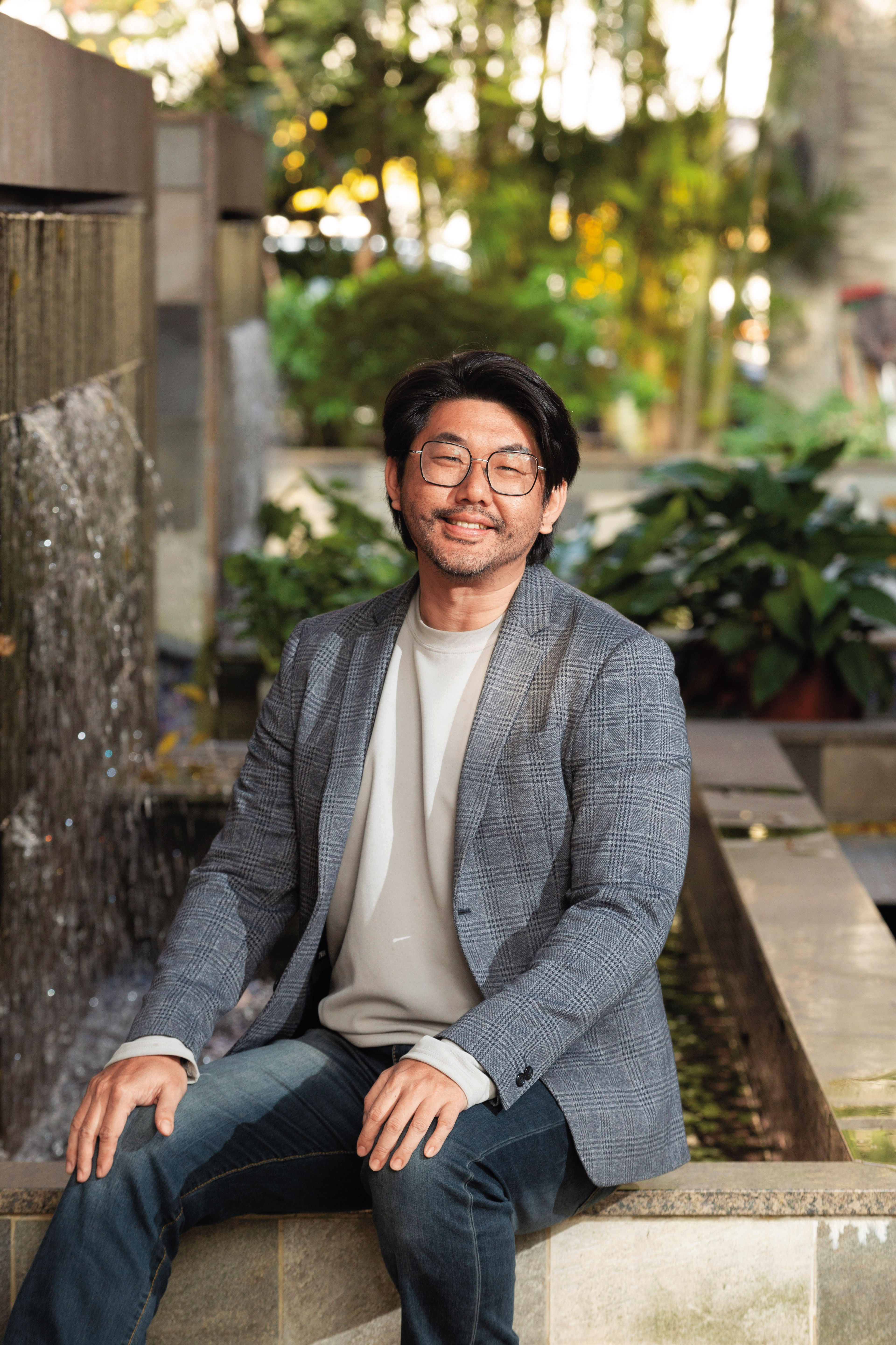 劉育樹（圖）的《墨世曙光》以全新世界觀詮釋神話人物，借鏡日本漫改模式推動IP跨域。