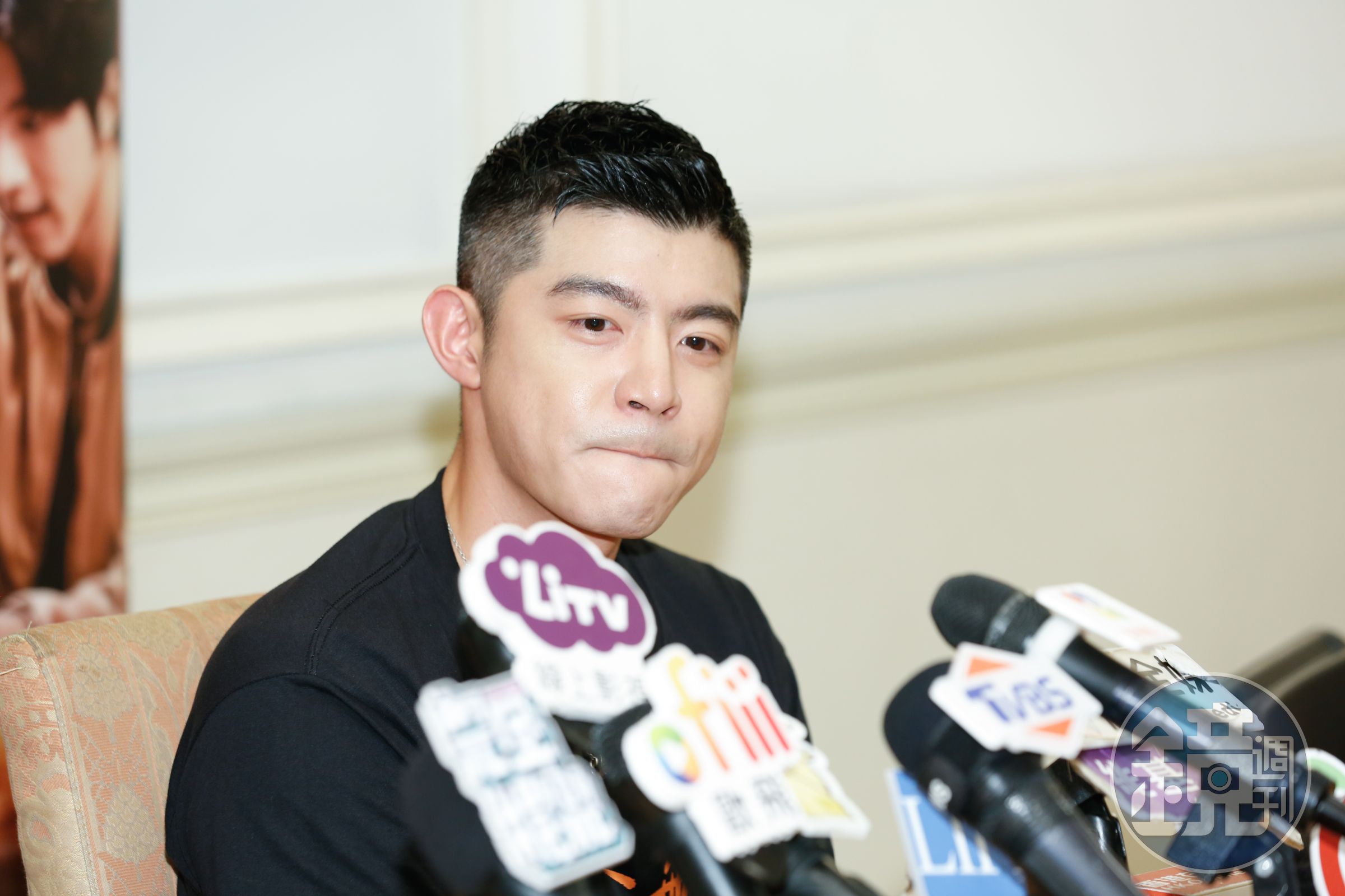 王柏傑被問到得獎會否求婚趕忙求饒。