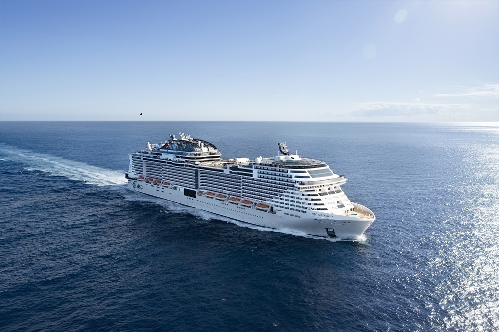 MSC地中海郵輪榮耀號推出早鳥優惠,每房最高減6,000元。(圖片:2024台北夏季旅展提供)