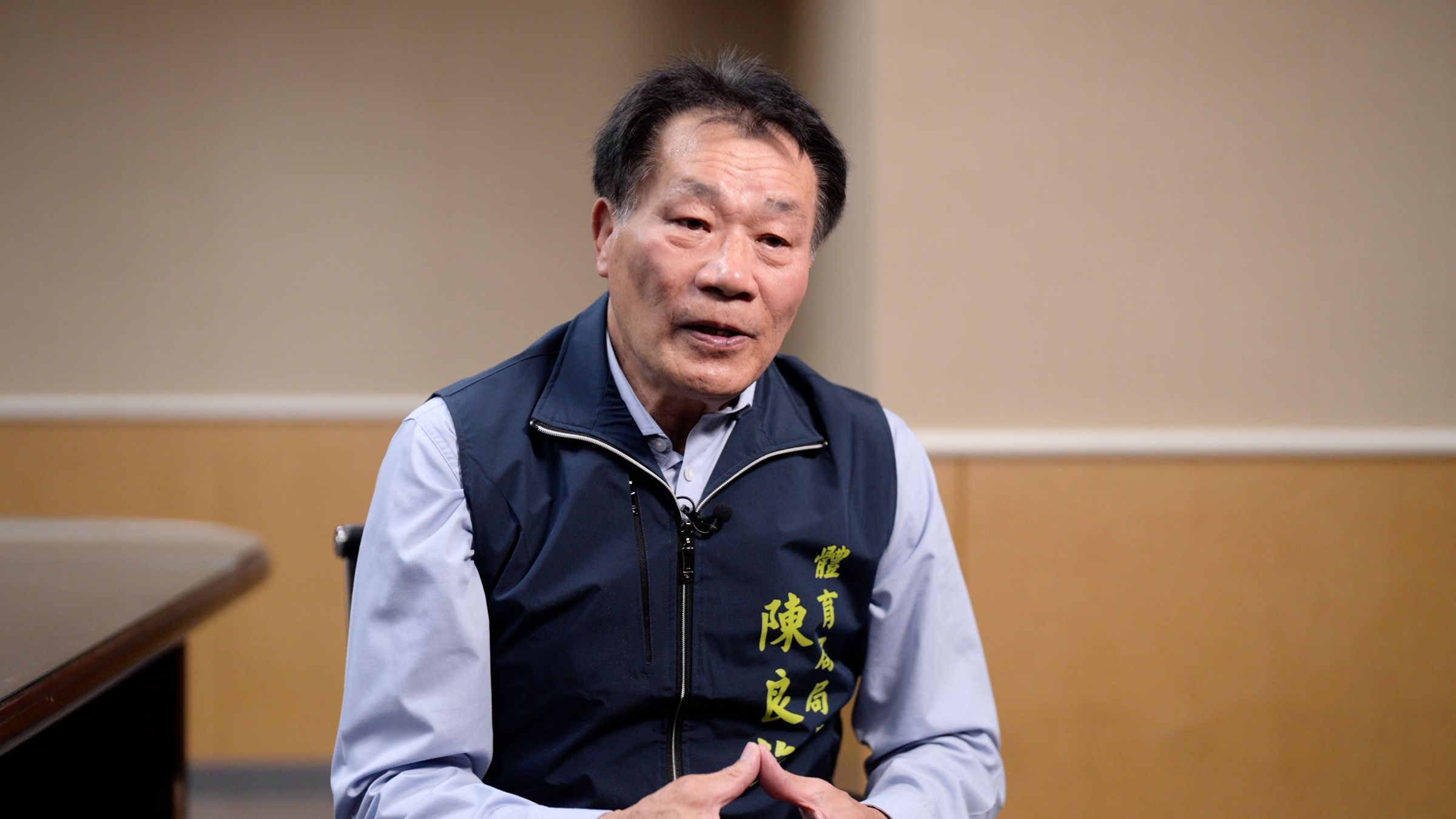 臺南市體育局局長陳良乾受訪時表示,未來亞太棒球村將積極爭取國內外大型賽事,並創造屬於臺南的春訓經濟學。