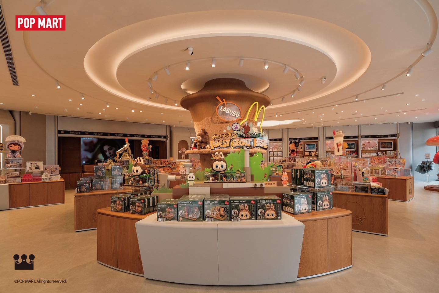 Labubu玩偶一度風靡全球，不過種種跡象顯示該股熱潮正逐漸消退。（翻攝自臉書@POP MART Taiwan）