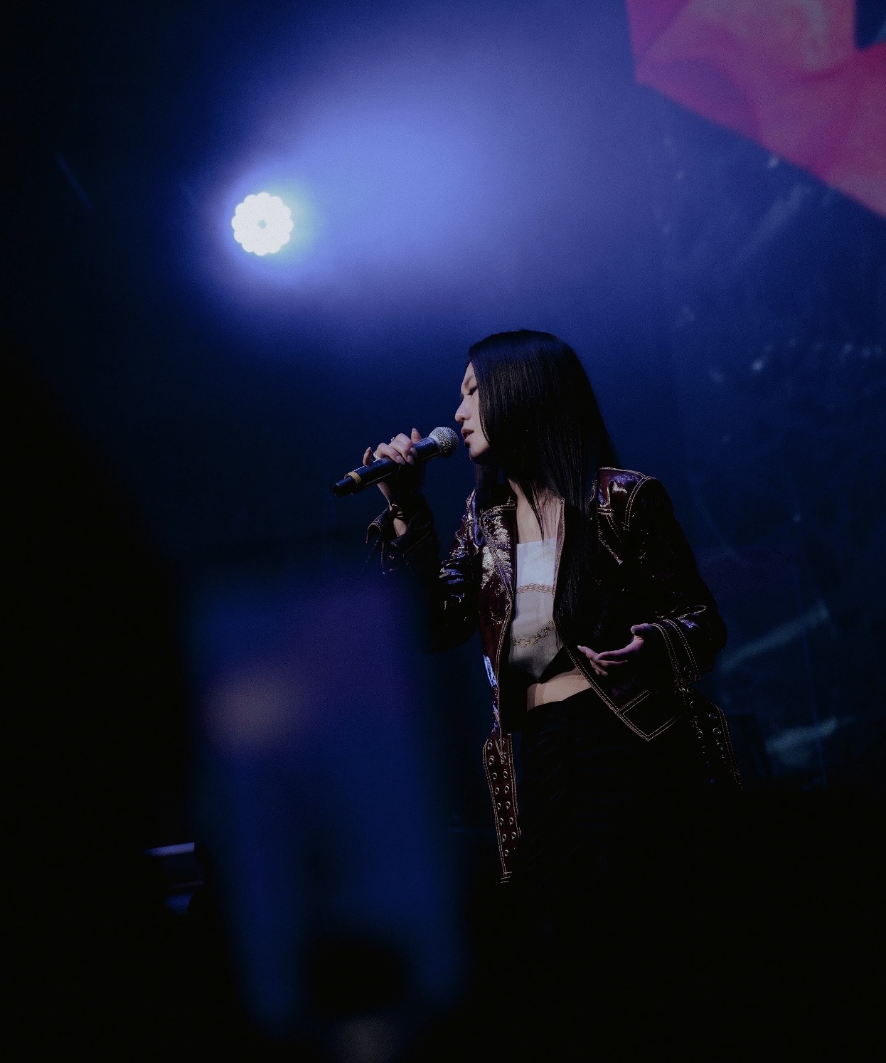 這次巡演以Live house場館為主,孫盛希享受著小舞台的迷人之處。(圖/艾提企劃、Live Nation Taiwan提供)
