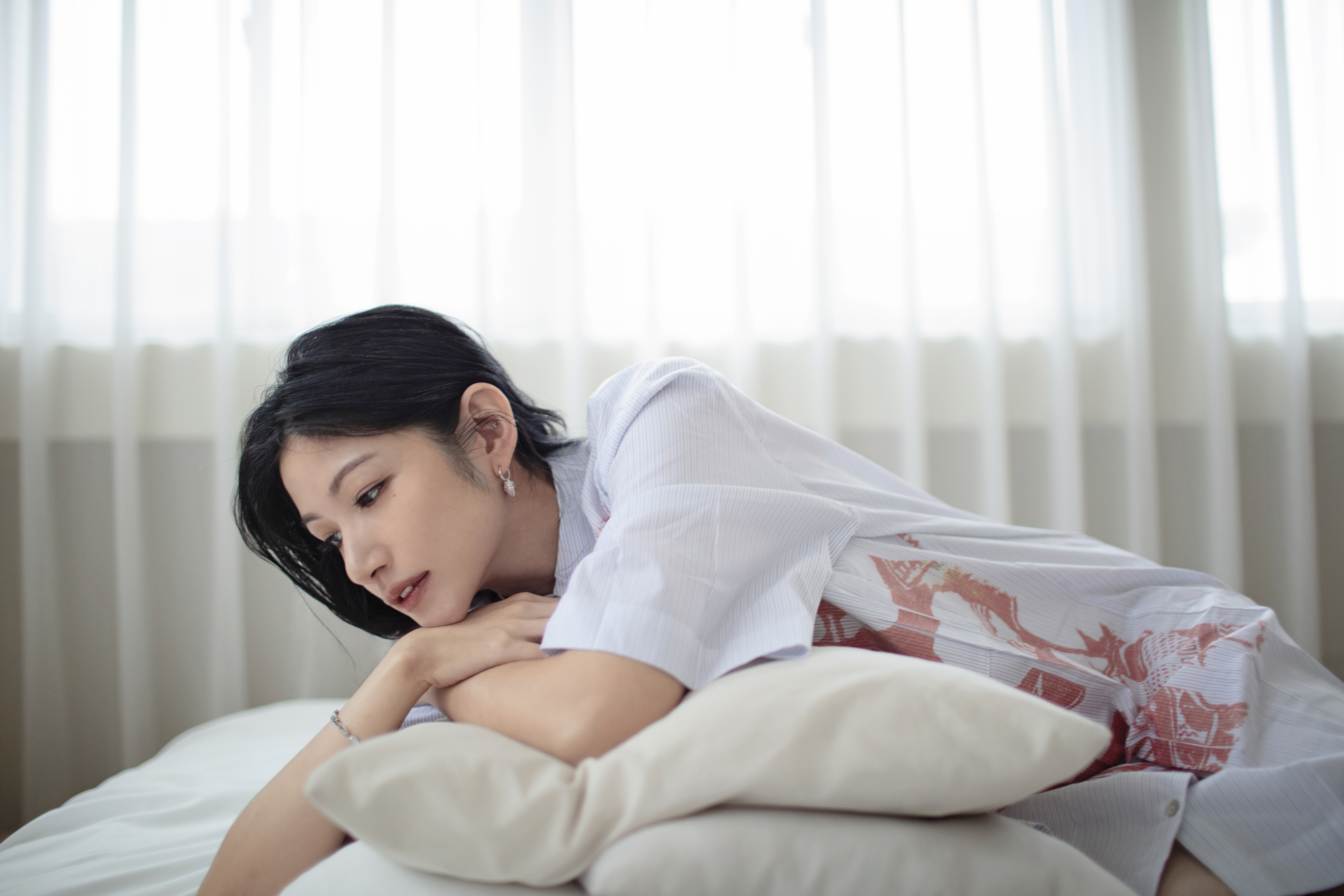 李千娜39歲再懷孕，坦言有點辛苦，她說自己本來不太緊張，但另一半黃尚禾跟男方家人都替她緊張。