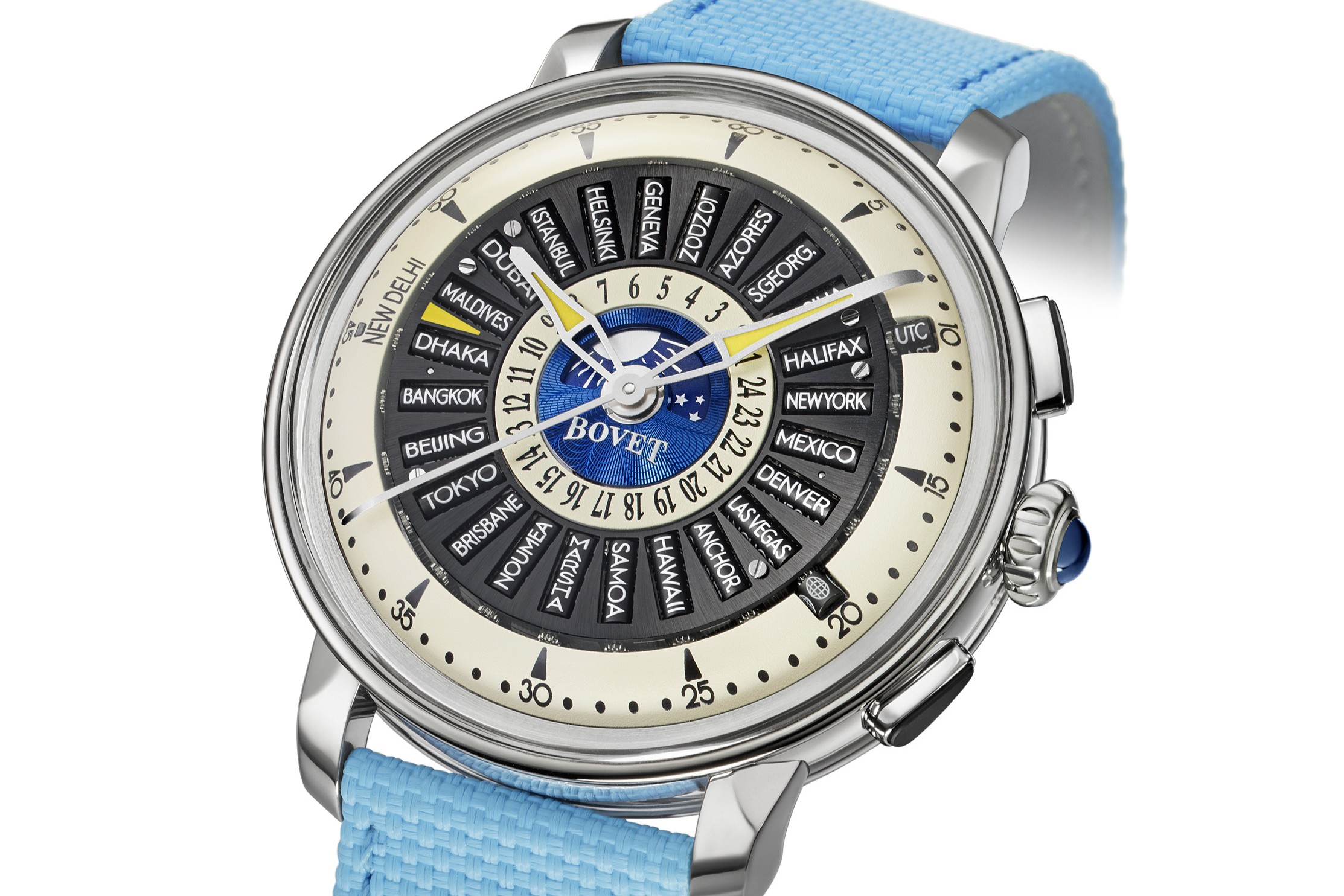 新錶2025／貴族旅行的時間管家！BOVET Récital 30把環遊世界變得更簡單