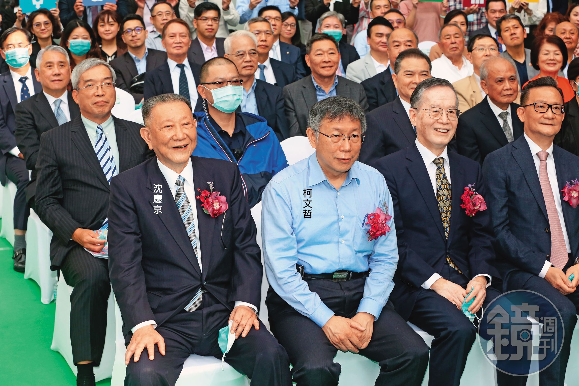 威京集團總裁沈慶京在京華城改建案過程中與柯文哲私下會面逾12次,2人至今否認犯罪。