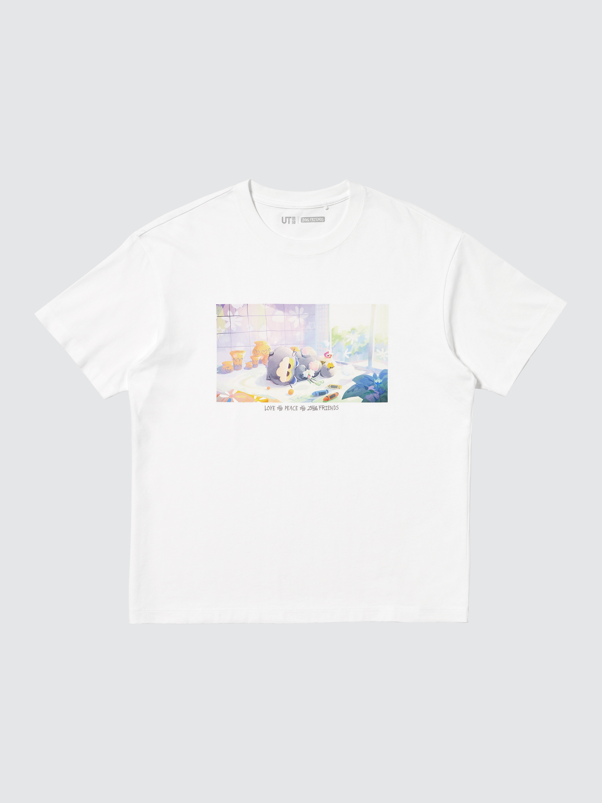 ZO&FRIENDS UT印花T恤。NT$490(台灣優衣庫提供)
