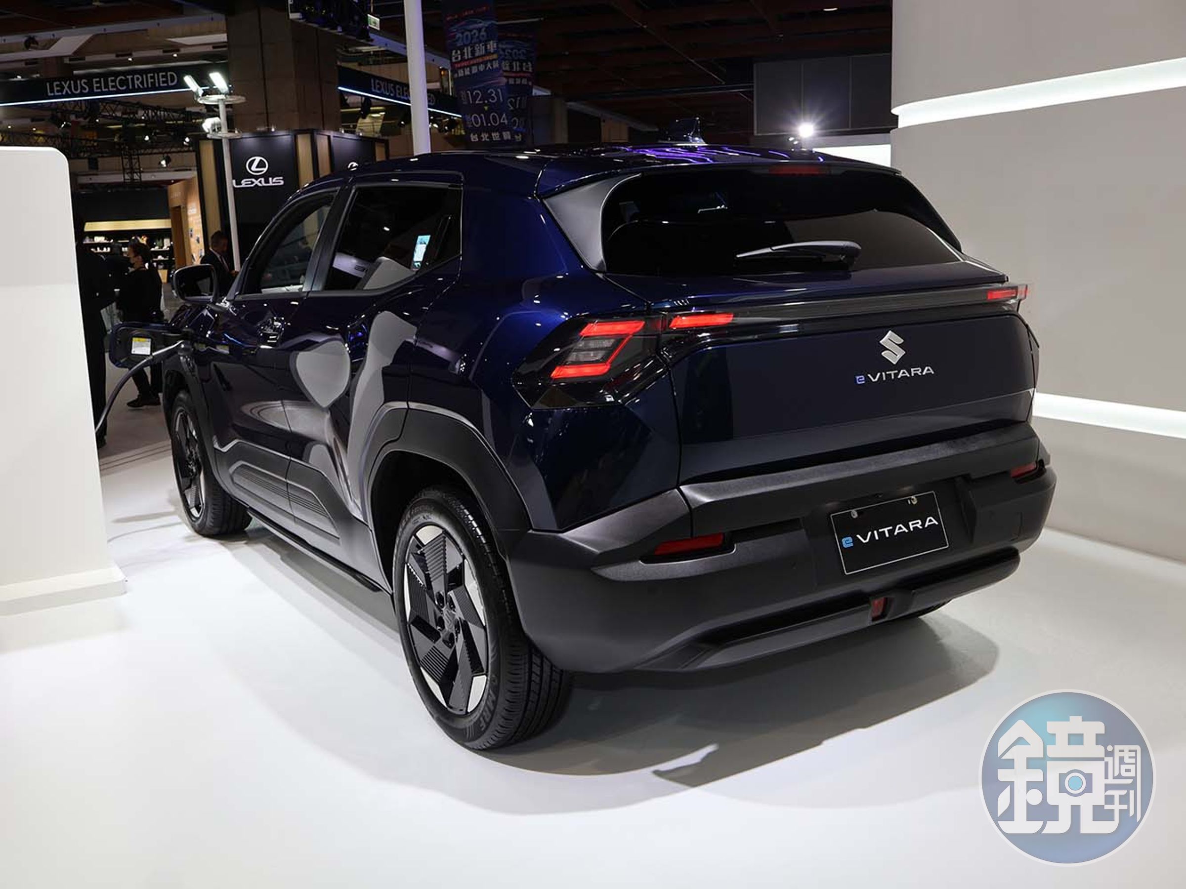 e-Vitara是SUZUKI導入國內的首款純電車，相較於TOYOTA的雙生車售價更為低廉。