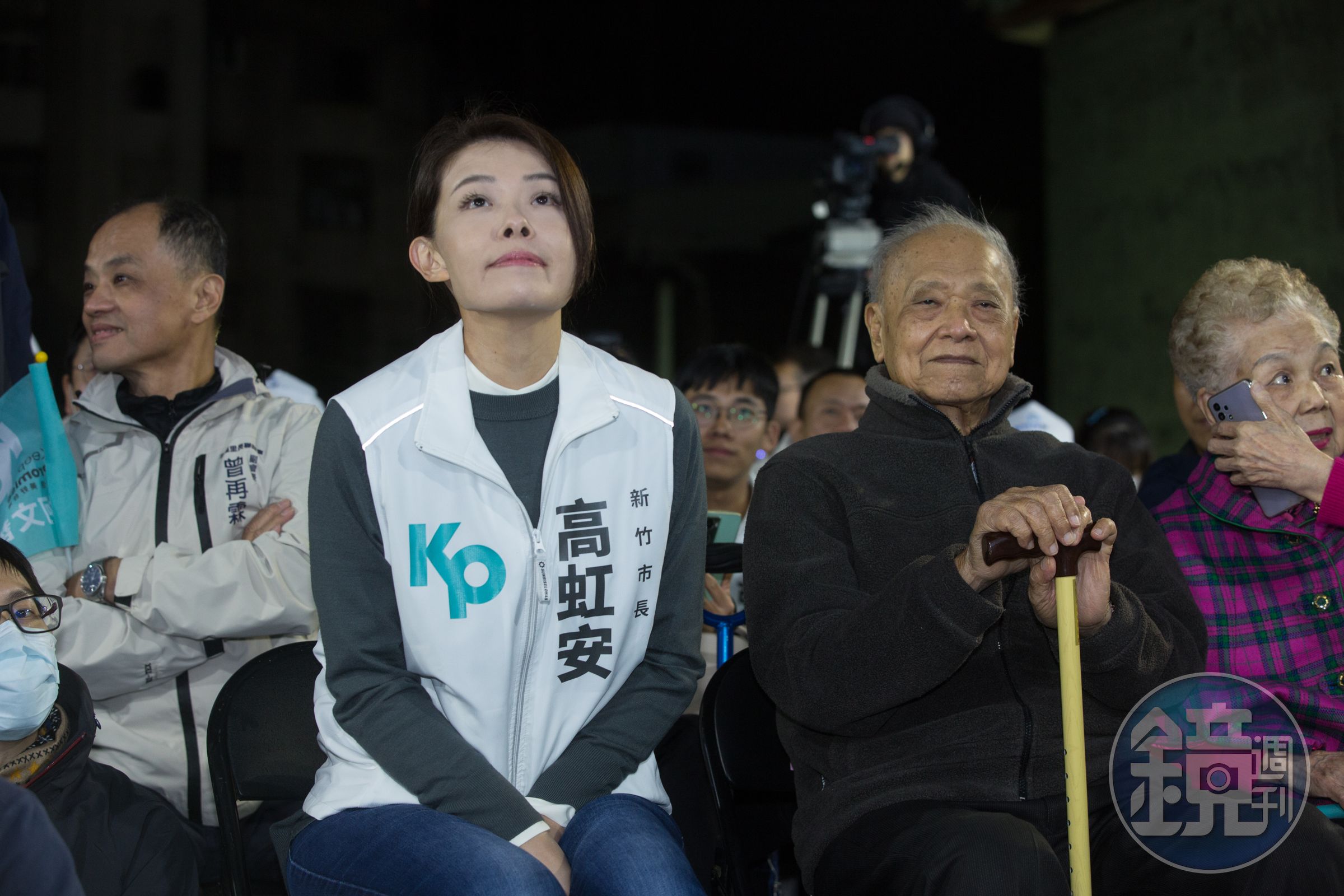 高虹安過去曾多次與柯家人同台,如今柯承發逝世她也特別發文悼念。(本刊資料照)