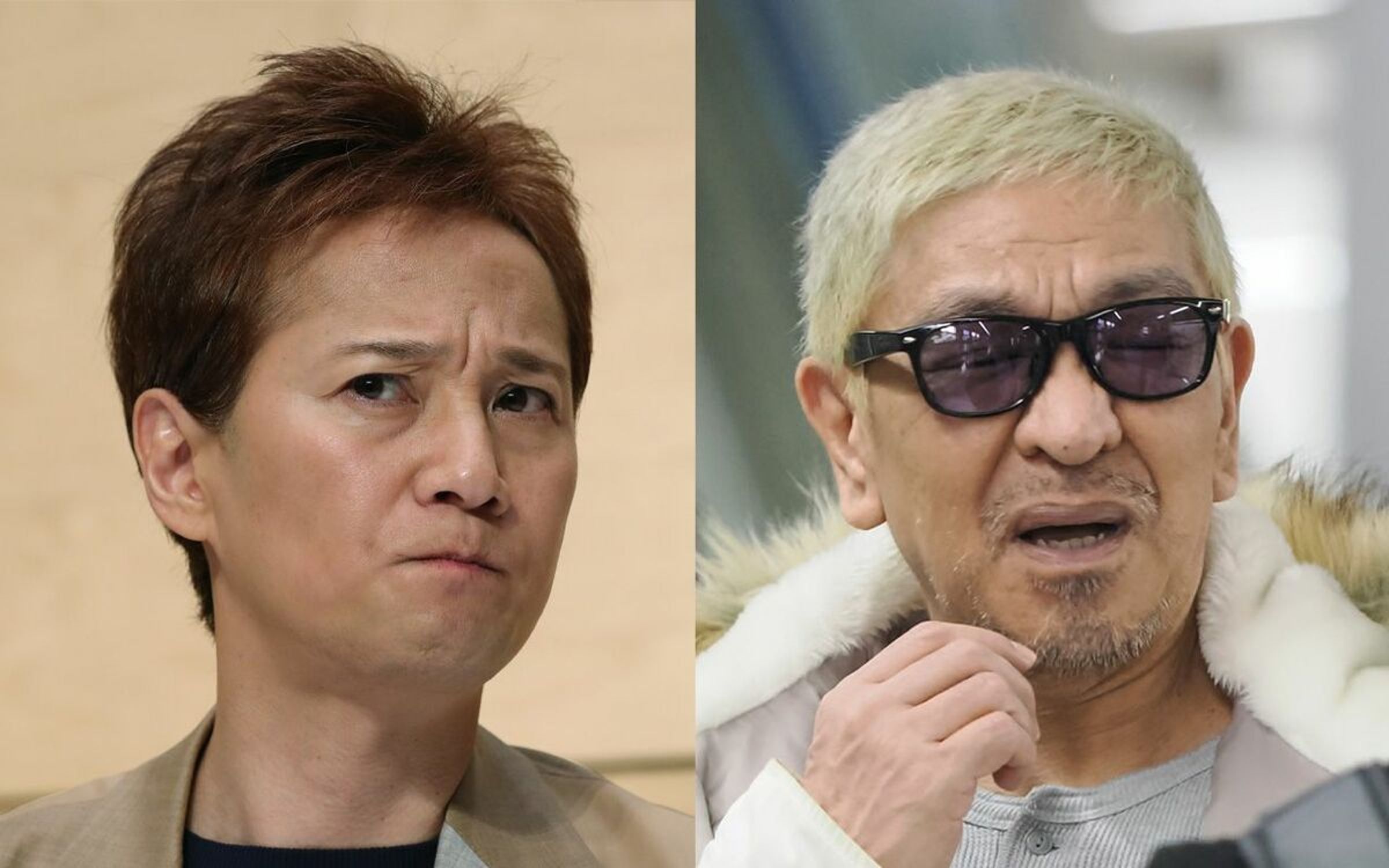 中居正廣、松本人志性醜聞所引發的風暴愈演愈烈。（翻攝網路）