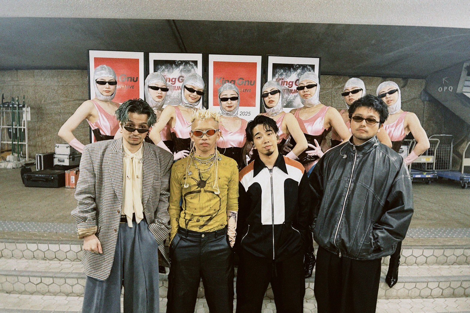 King Gnu是日本人氣樂團，曾在金曲獎擔任表演嘉拼。（翻攝King Gnu X)