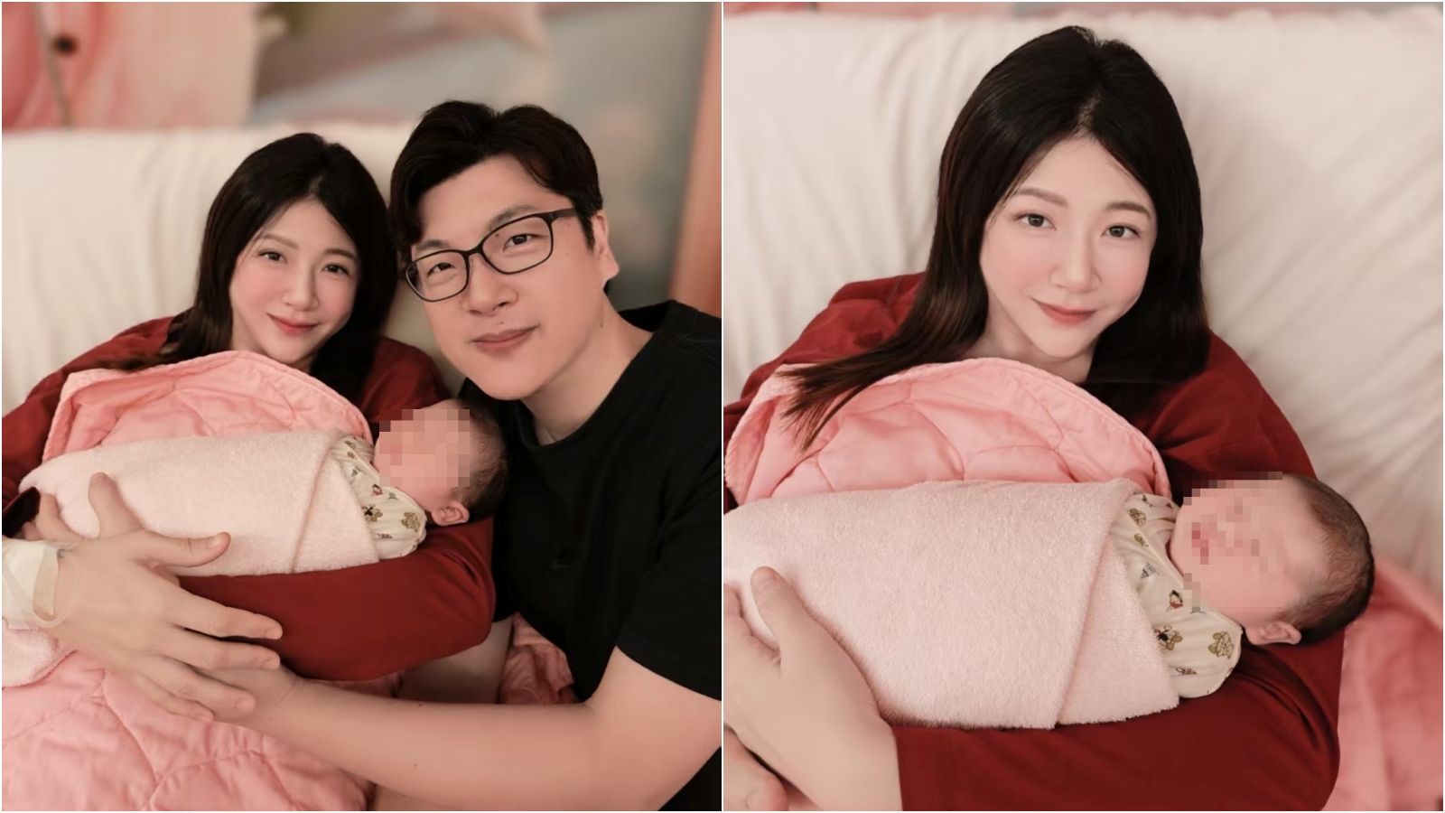漢堡主播鄭亦真升格人母!迎元旦寶寶 送台積電股票當愛女禮物