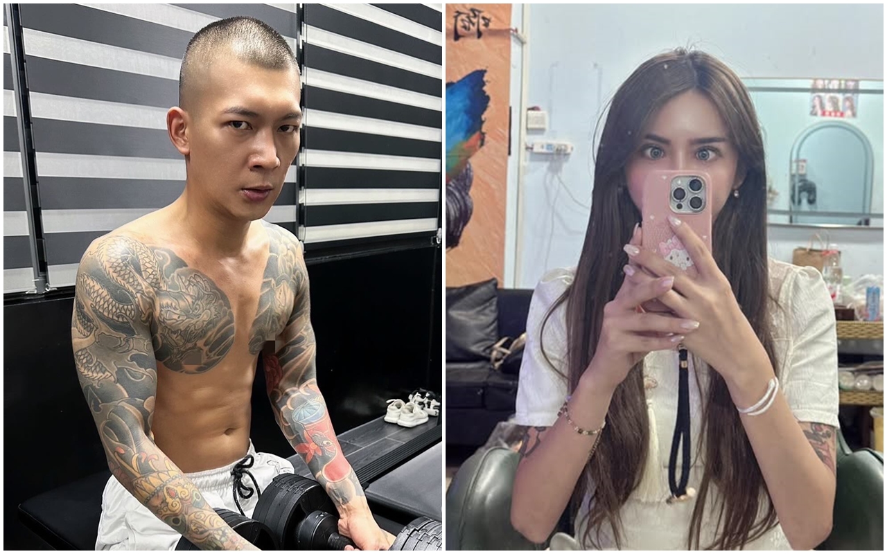 鳳梨遭人尾隨開槍，罔腰在臉書po文「今天是開心的日子 ya」，卻遭網友聯想在一起。（翻攝自吳泓逸／罔腰的腰臉書）