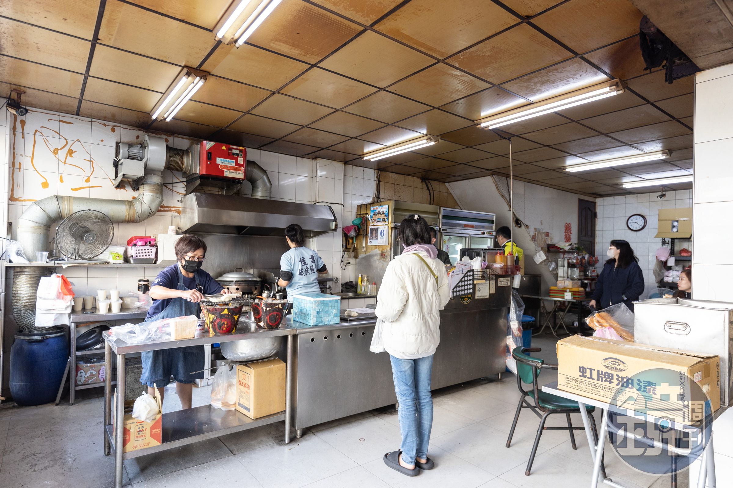 佳吉開業已有30逾年，是在地人從小吃到大的古早味早餐店。