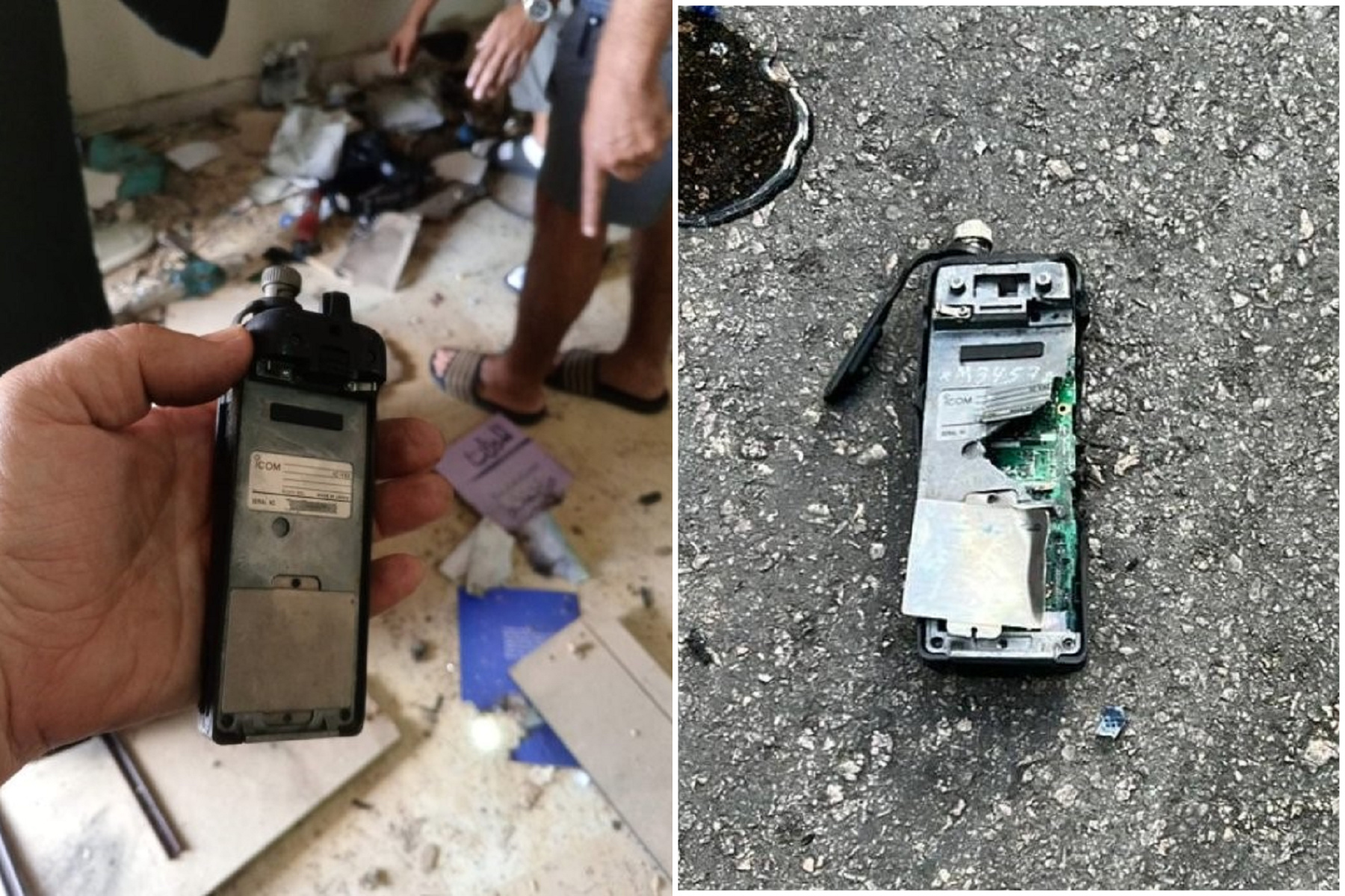 黎巴嫩又炸了！換無線對講機連環爆，至少3死逾百人傷。（翻自X平台）