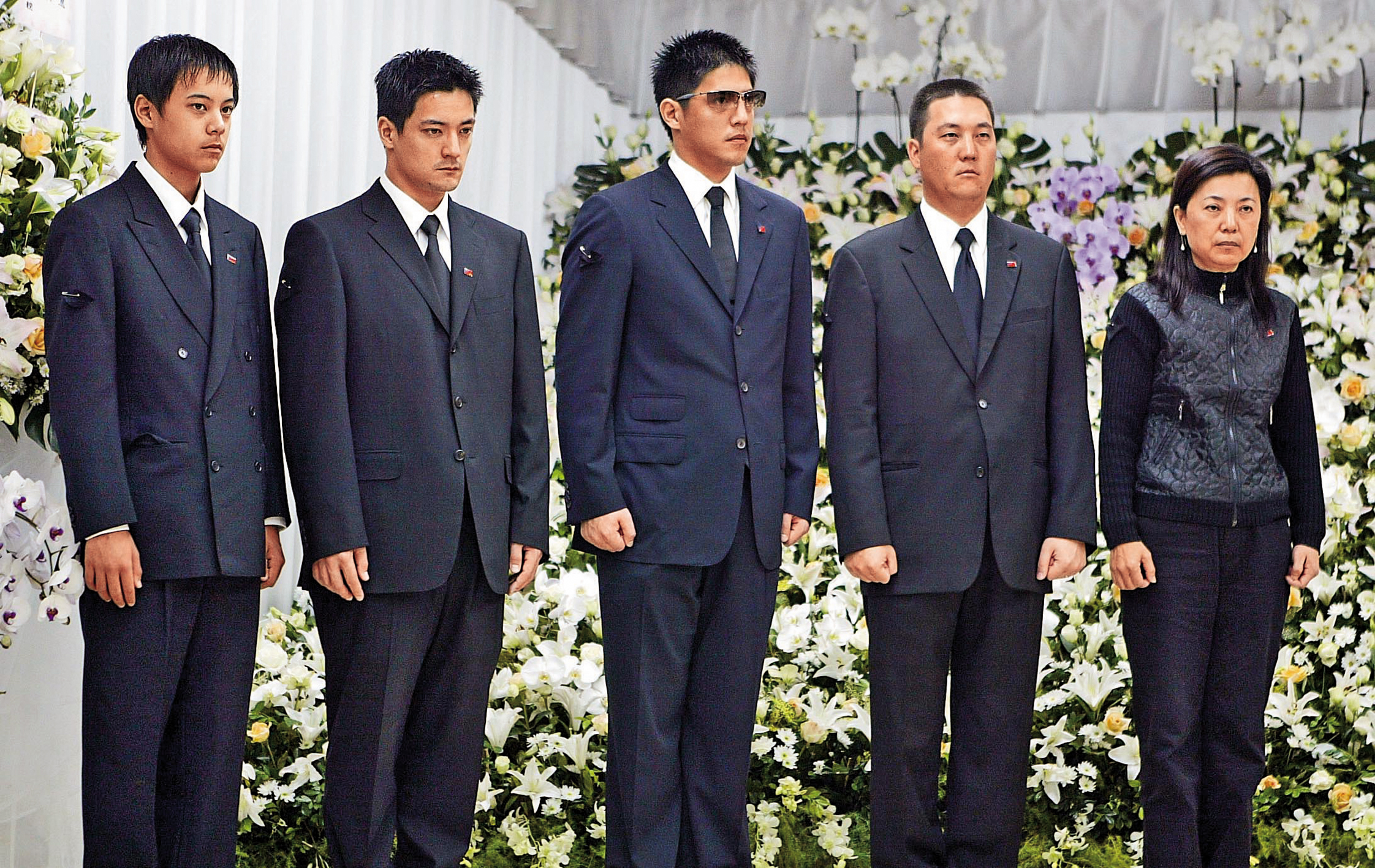 蔣友青（左起）是蔣家第四代，上面還有蔣友常、蔣友柏二個哥哥。（資料照片）