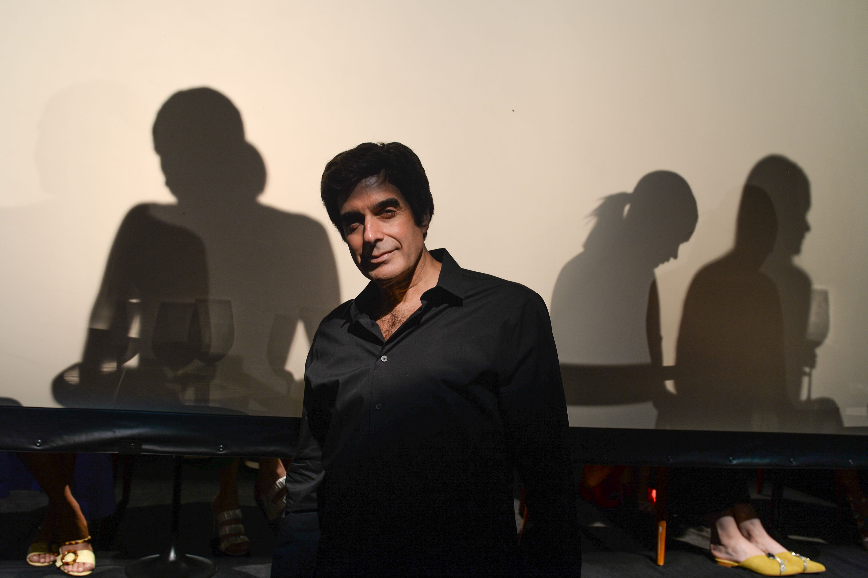 大衛考柏菲2019年出席時尚週活動。（東方IC）