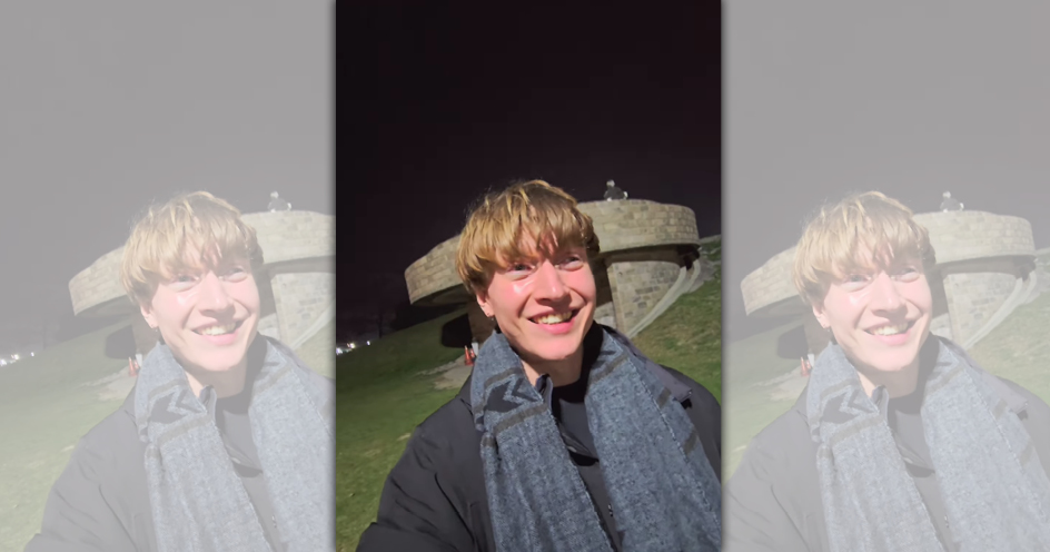 美國的模特兒兼網紅Jacob Pugmire進行徒步環島挑戰，日前在台南遭竊。（翻攝Instagram@jacob_pugmire）