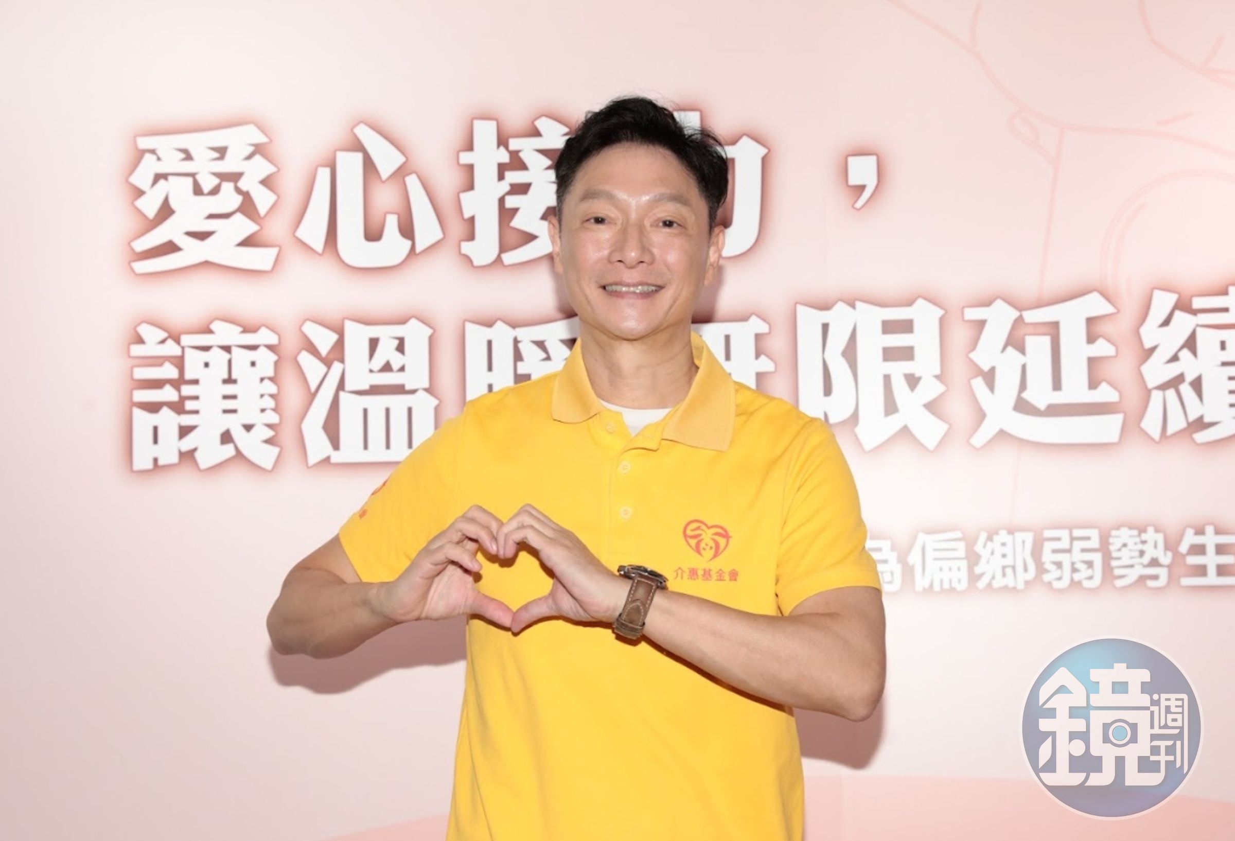 謝祖武不敢過度關切兒子擔心造成壓力。
