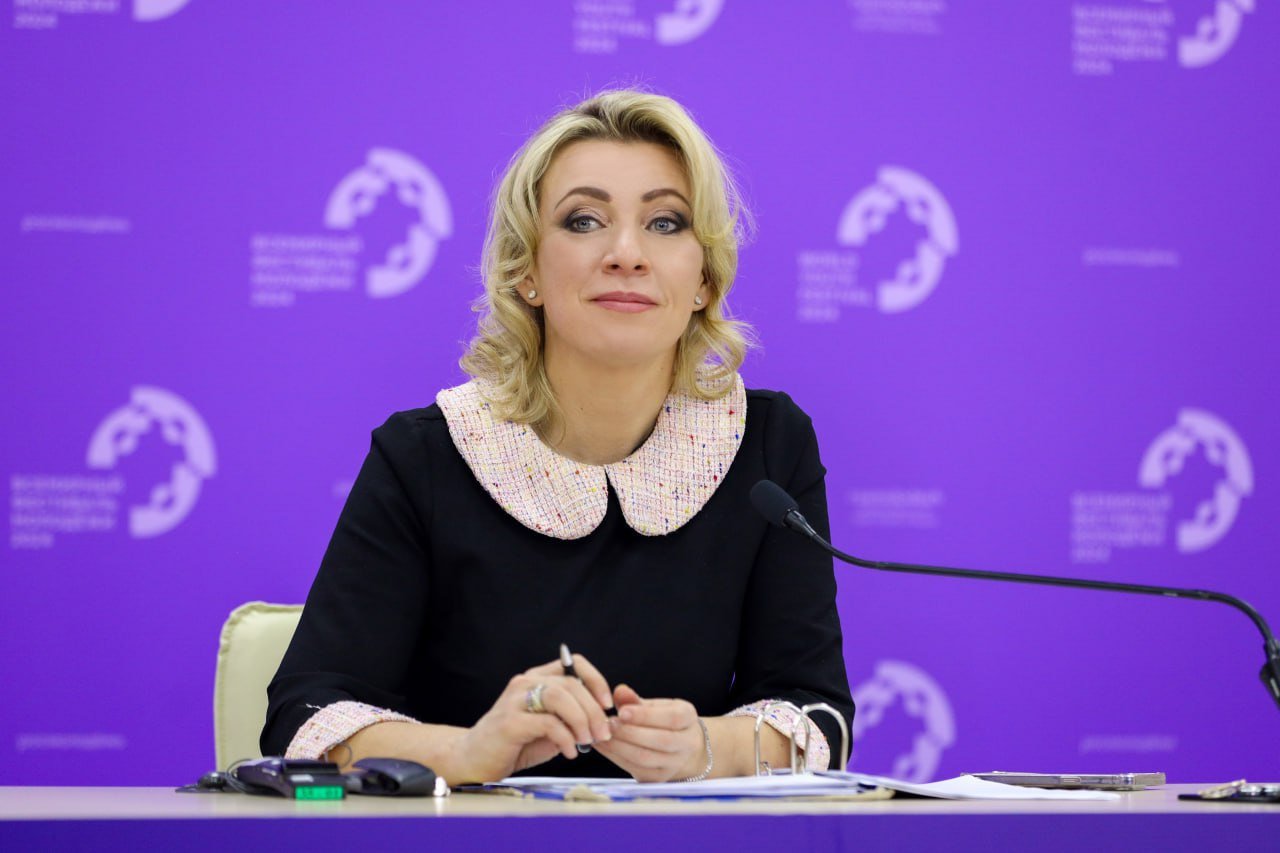 俄羅斯外交部發言人扎哈羅娃就南韓公民遭間諜罪拘捕一事做出回應。(翻攝自@mfa_russia X)