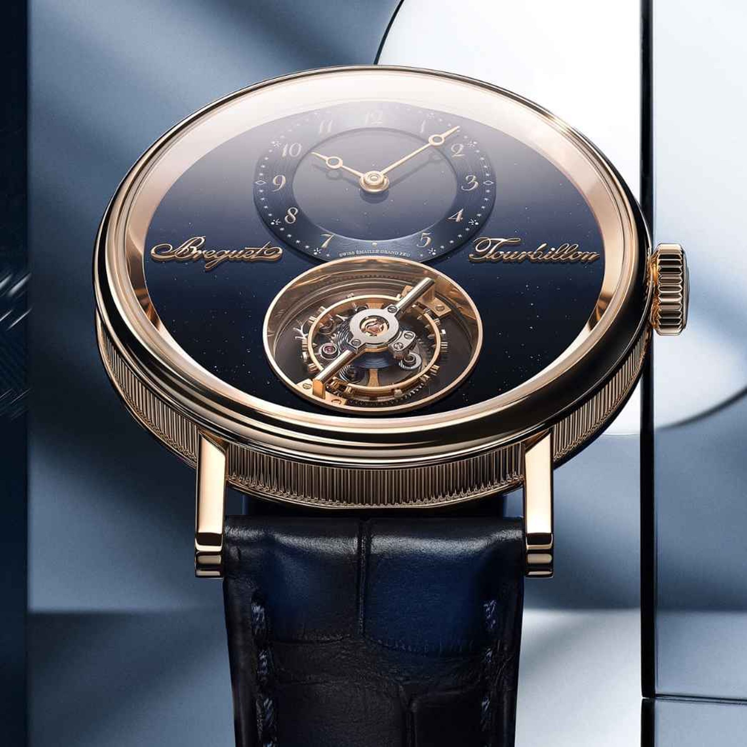 寶璣 Classique Tourbillon Sidéral 7255 陀飛輪腕錶。