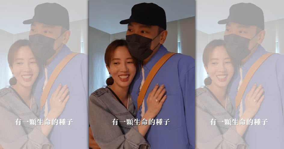 愛雅今天宣布懷孕。（翻攝自愛雅IG）