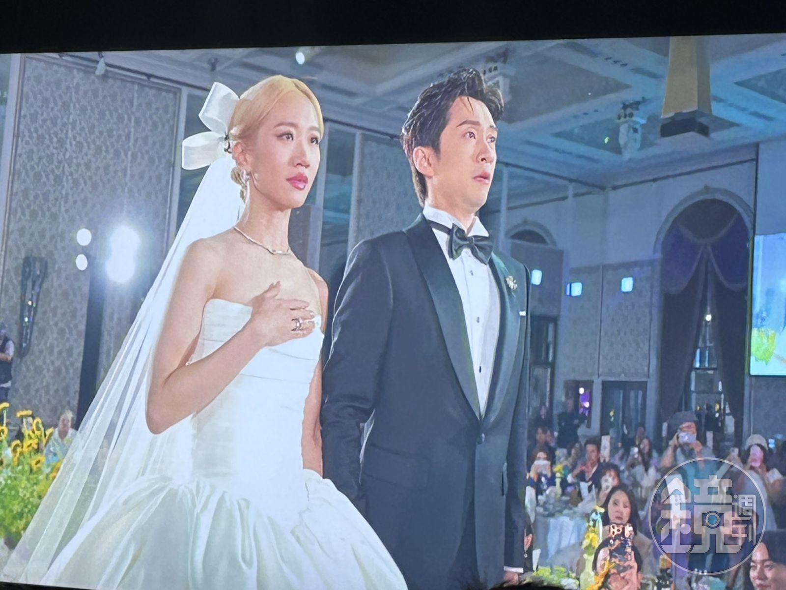 「妳就是我想過一輩子的女孩」陳漢典婚禮誓言逼哭全場 深吻Lulu定終身